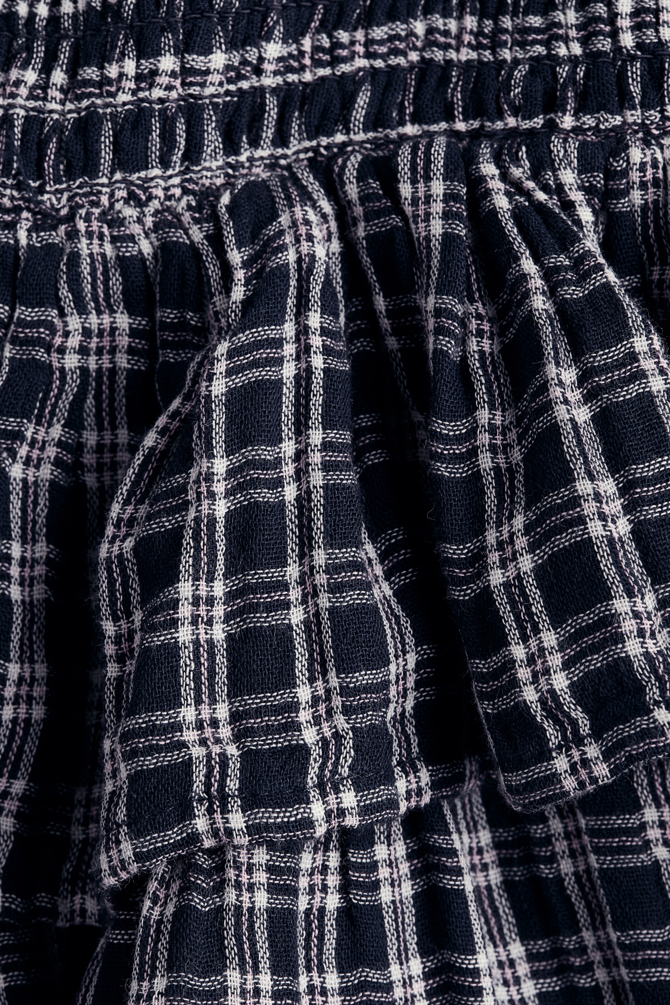 Tiered Cotton Skirt