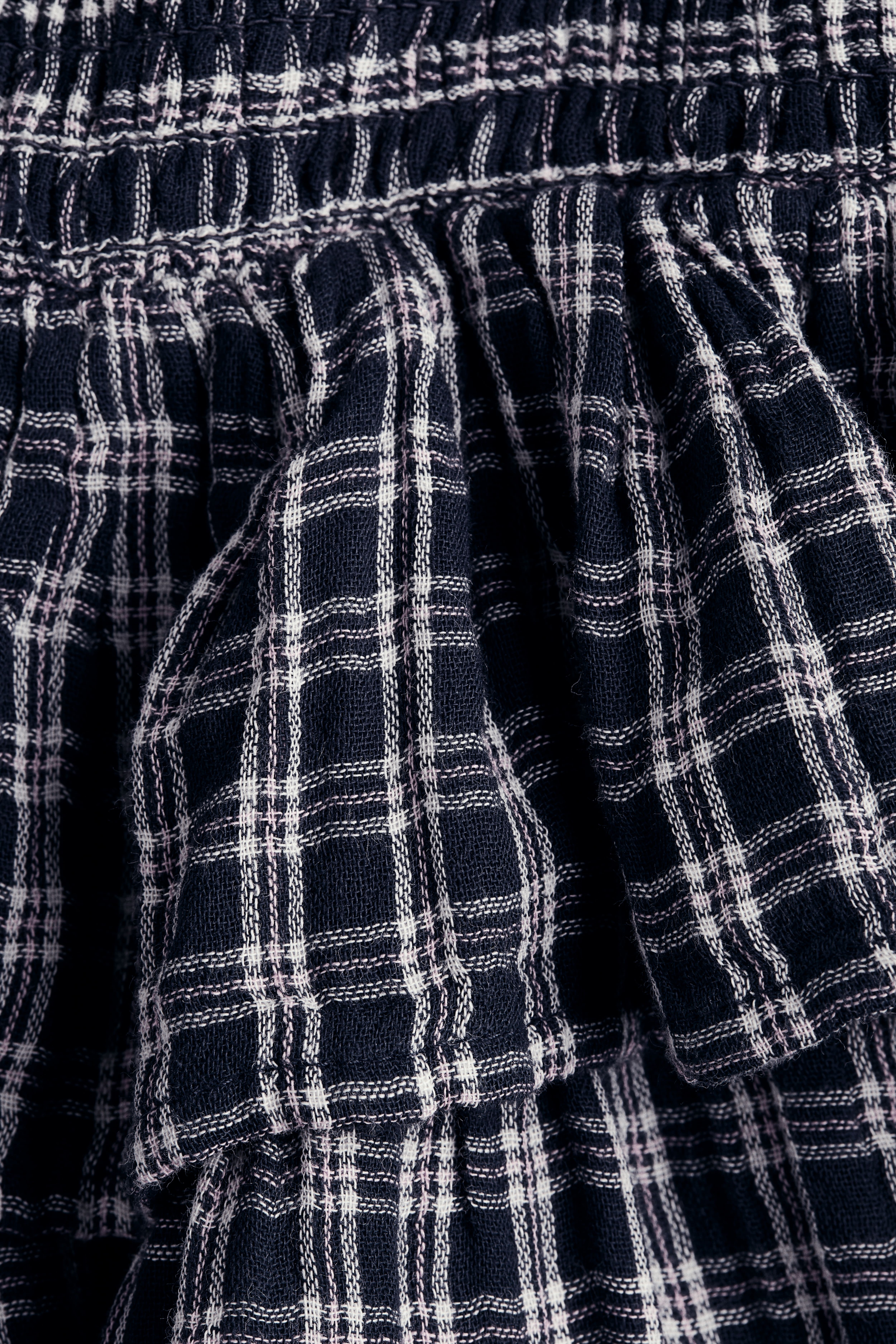 Tiered Cotton Skirt