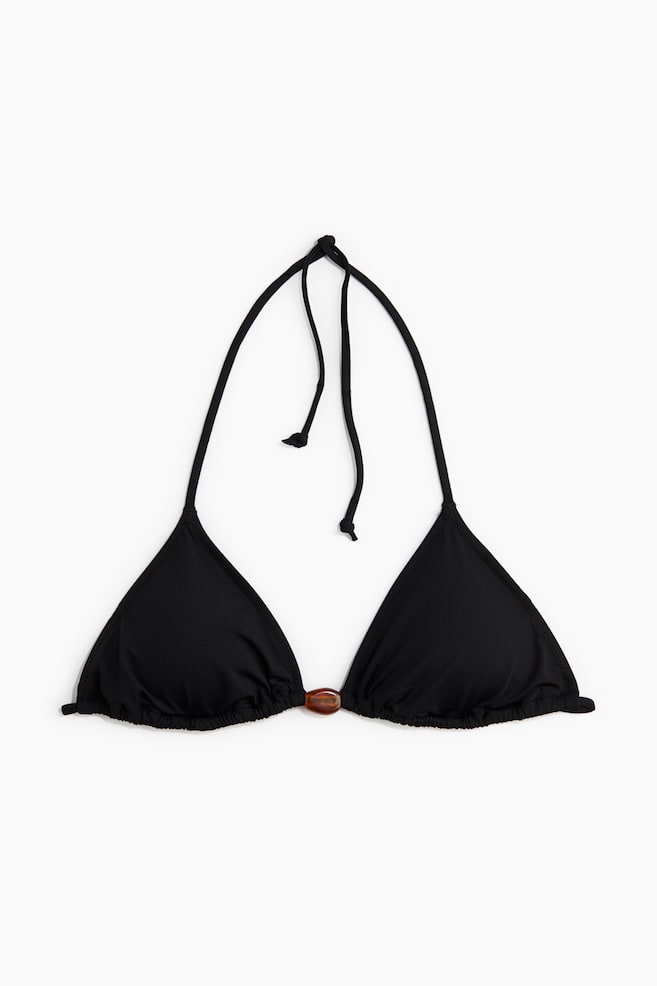 Haut de maillot triangle paddé - Noir - 1