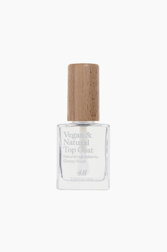 Vegan & Natural top coat - Piece of Clarity - 1