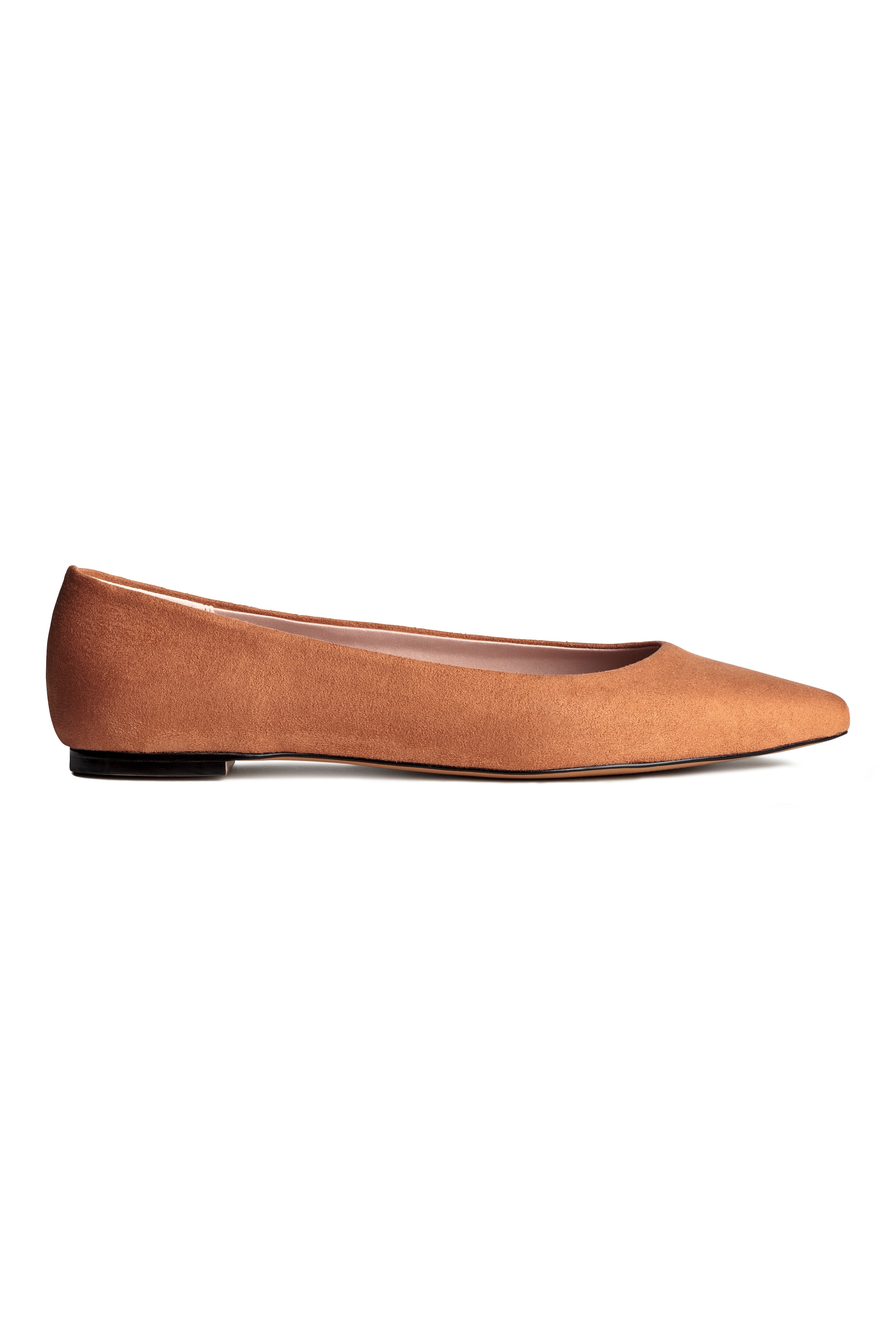 Näytä suurempi kuva: Ballerinat - Vaaleanruskea - NAISET | H&M FI 1