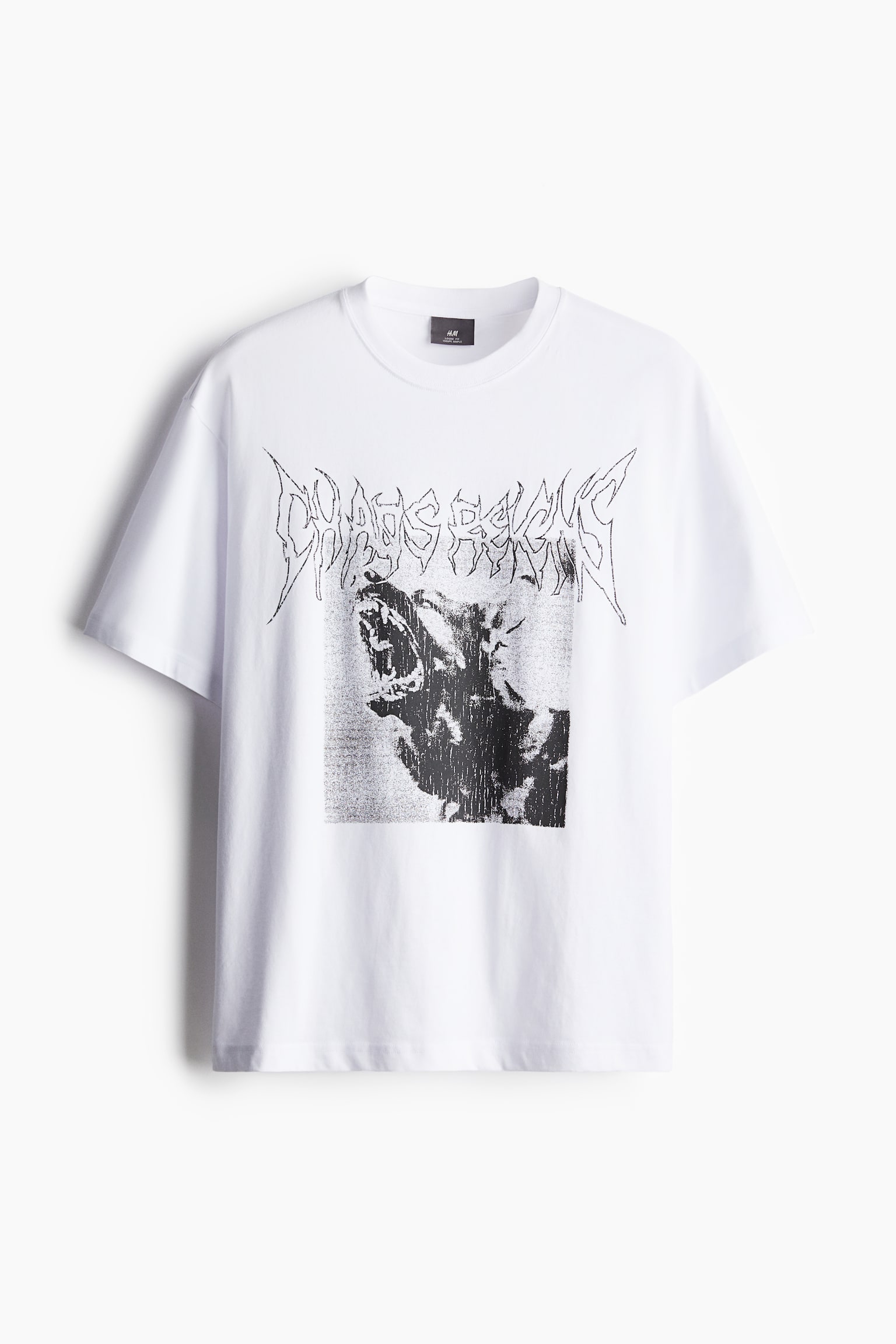 ルーズフィット プリントTシャツ - ホワイト／Chaos Reigns/ホワイト／Meadow Flowers/ホワイト／Less is More/ホワイト／ExPlore/dc/dc/dc/dc/dc/dc/dc/dc - 2