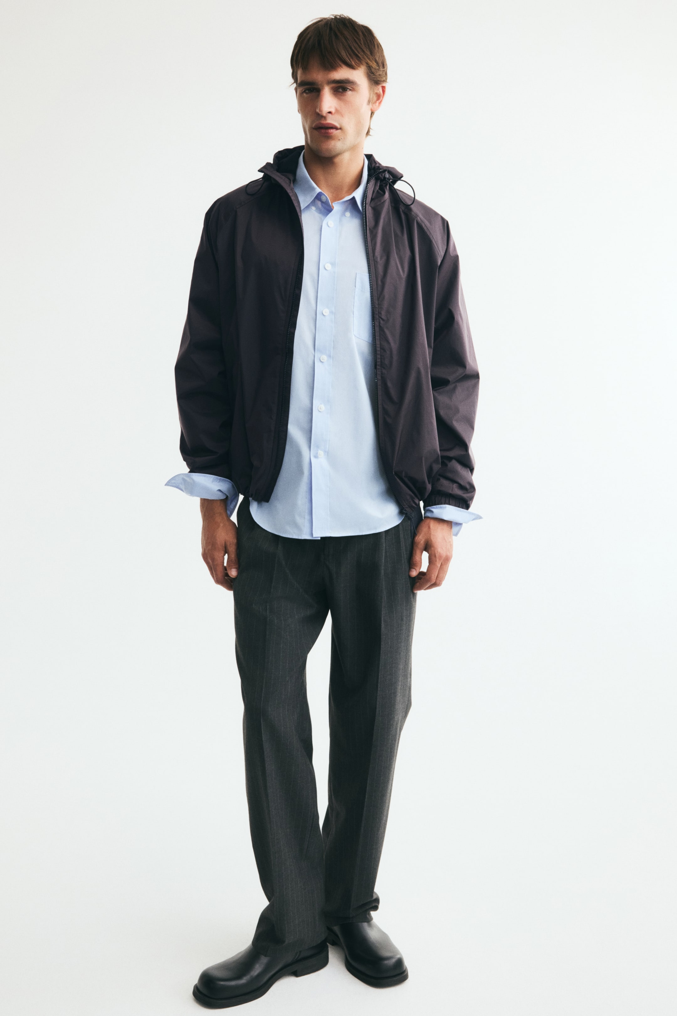Veste coupe-vent en nylon