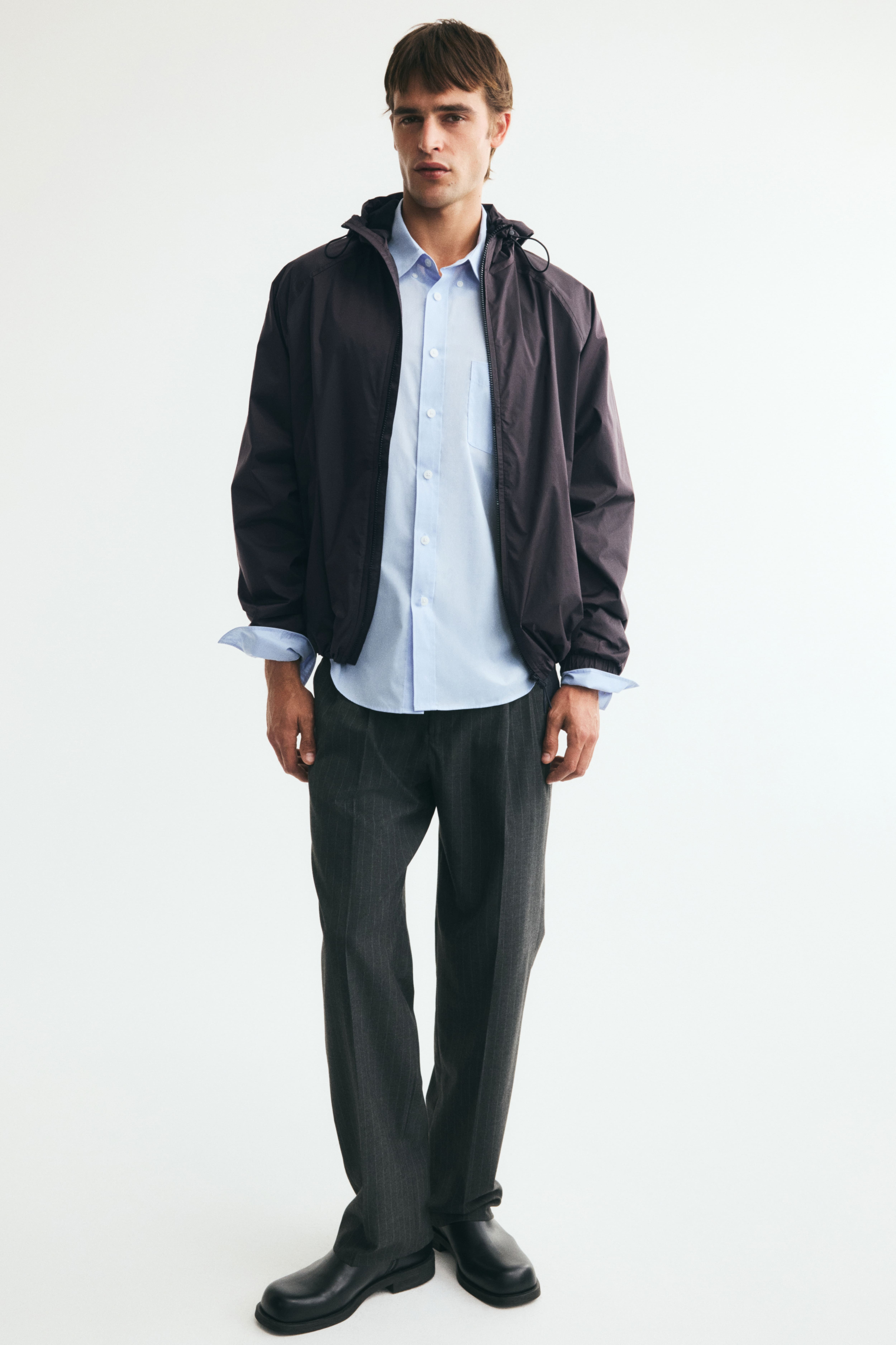 Veste coupe-vent en nylon