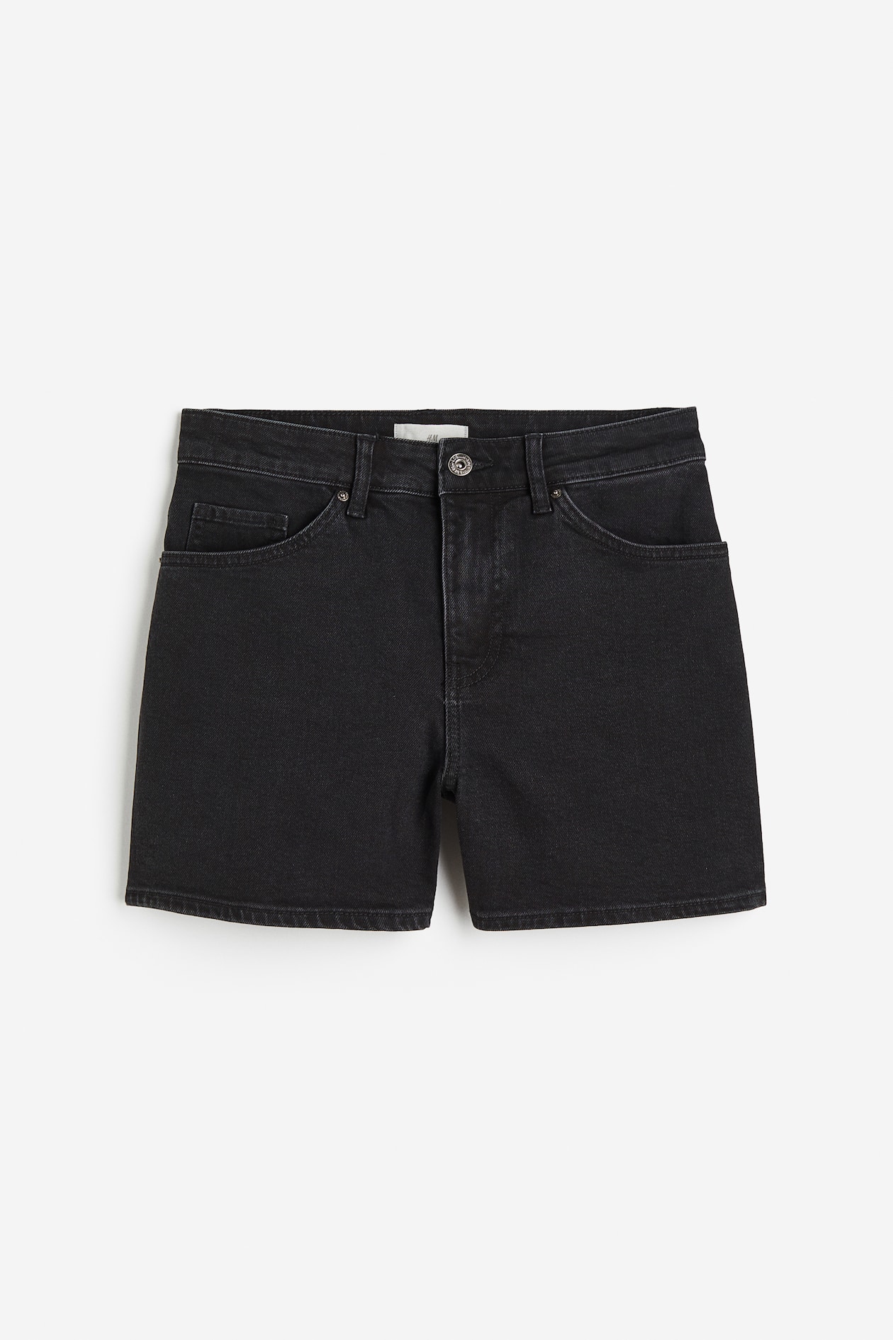 Denim Shorts - Black - Ladies | H&M US