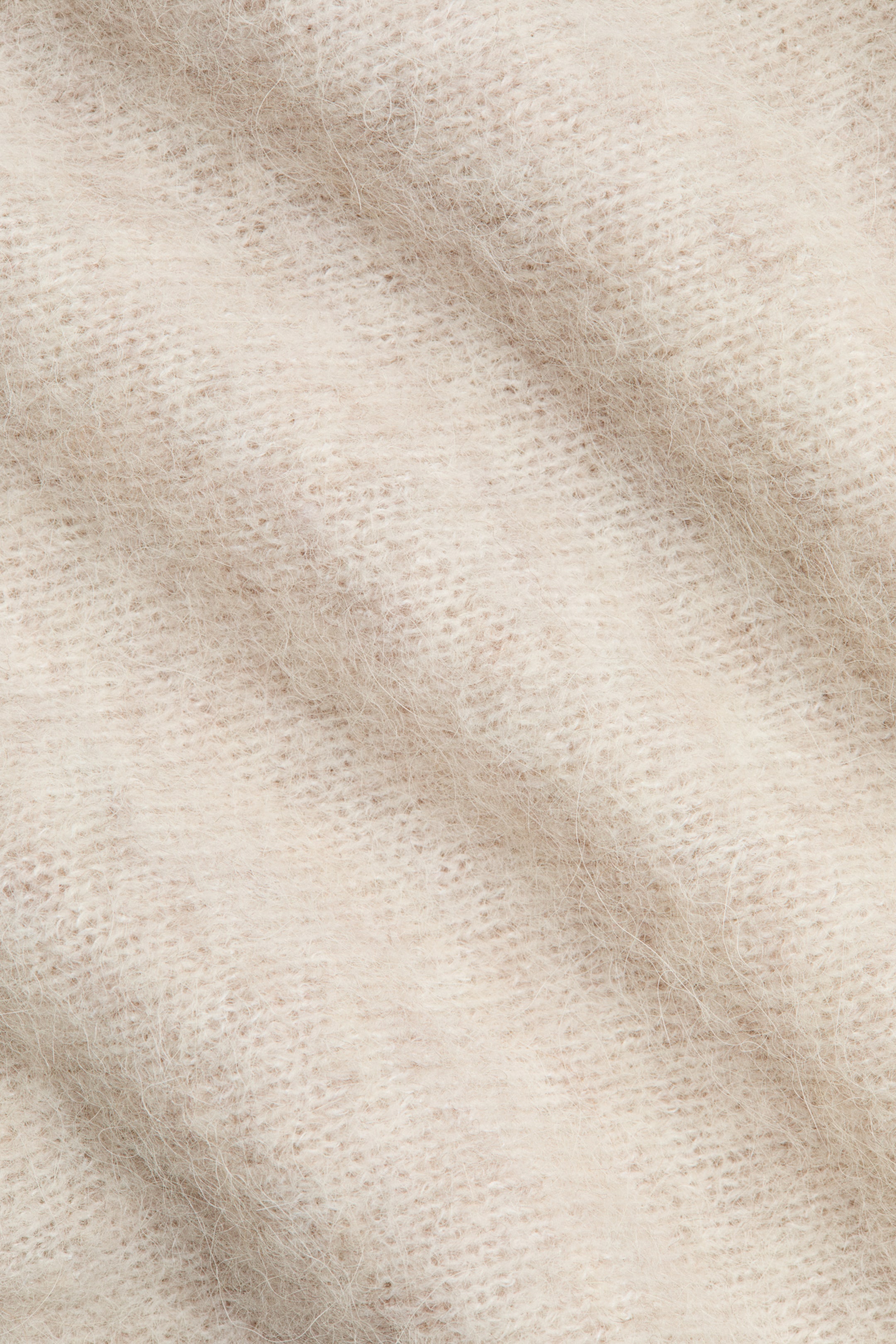 Ampliar la imagen: Suéter de un hombro en mezcla de alpaca - Light beige - Ladies | H&M MX 2