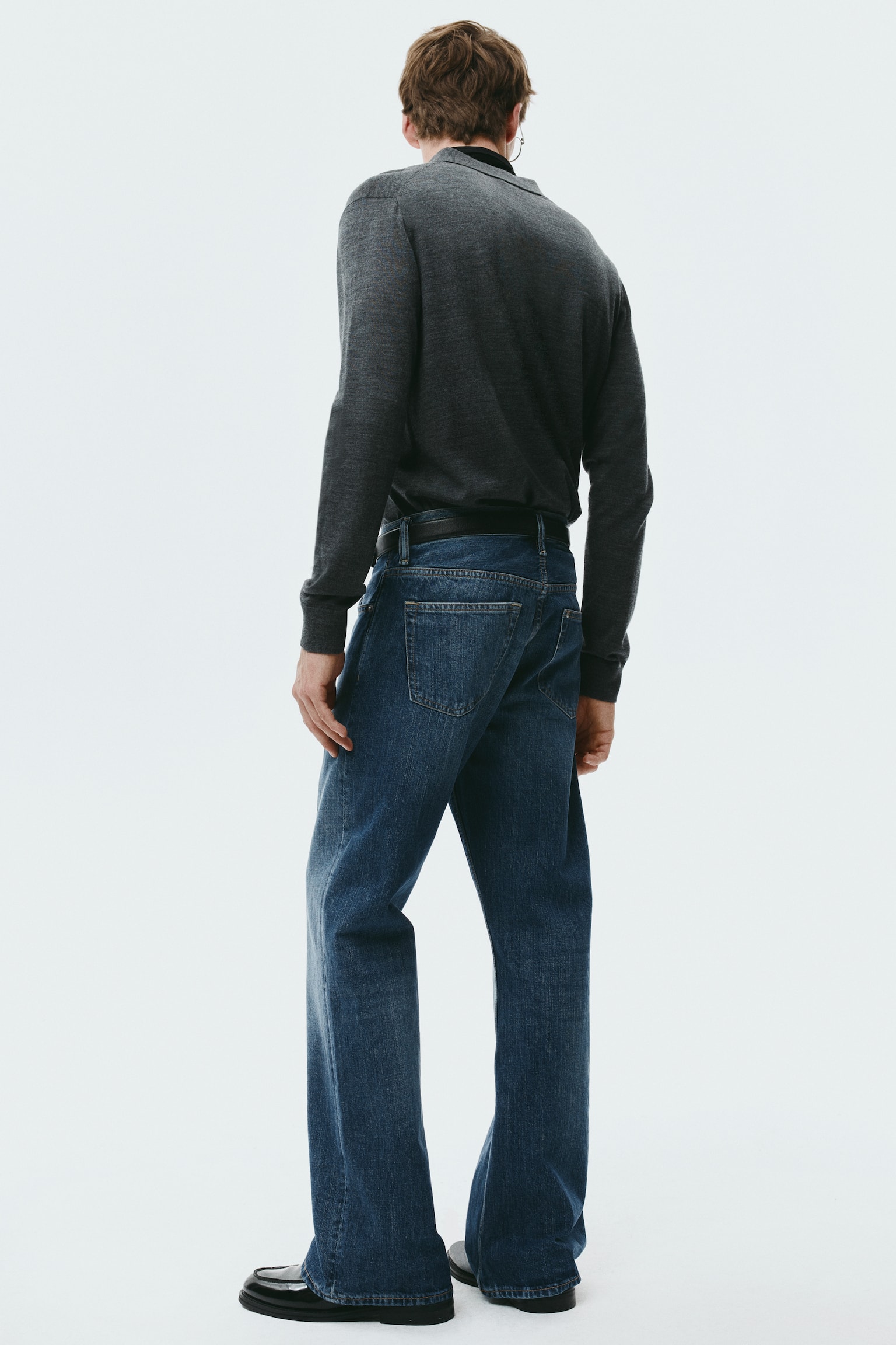 Relaxed Bootcut Jeans - Denim blue/Washed black/Denim blue/Denim grey/Light denim blue/Denim brown - 4