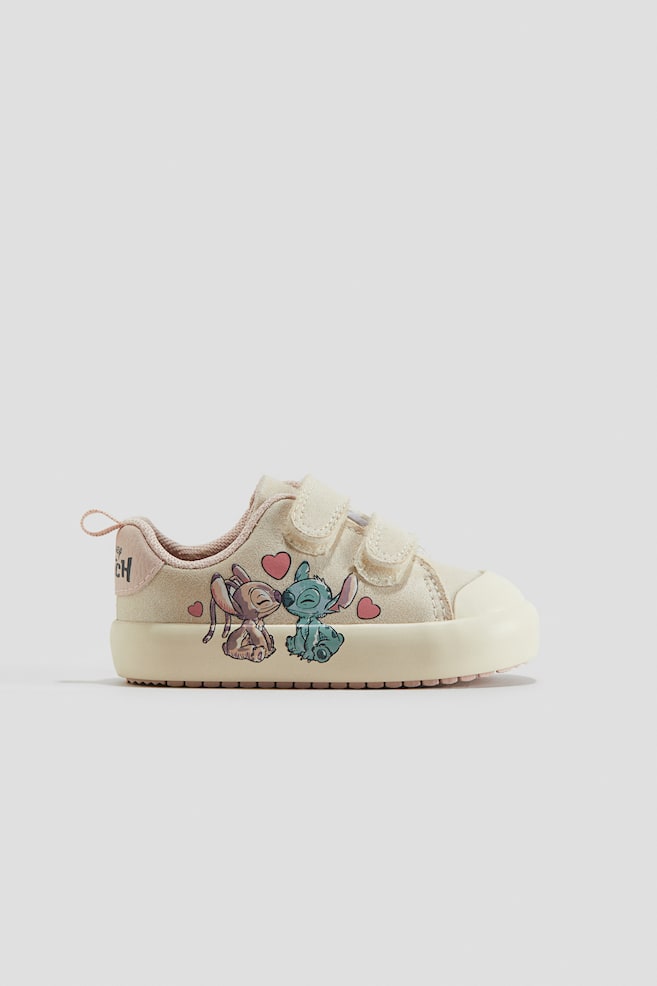 Printed Sneakers - Light beige/Lilo & Stitch - 1