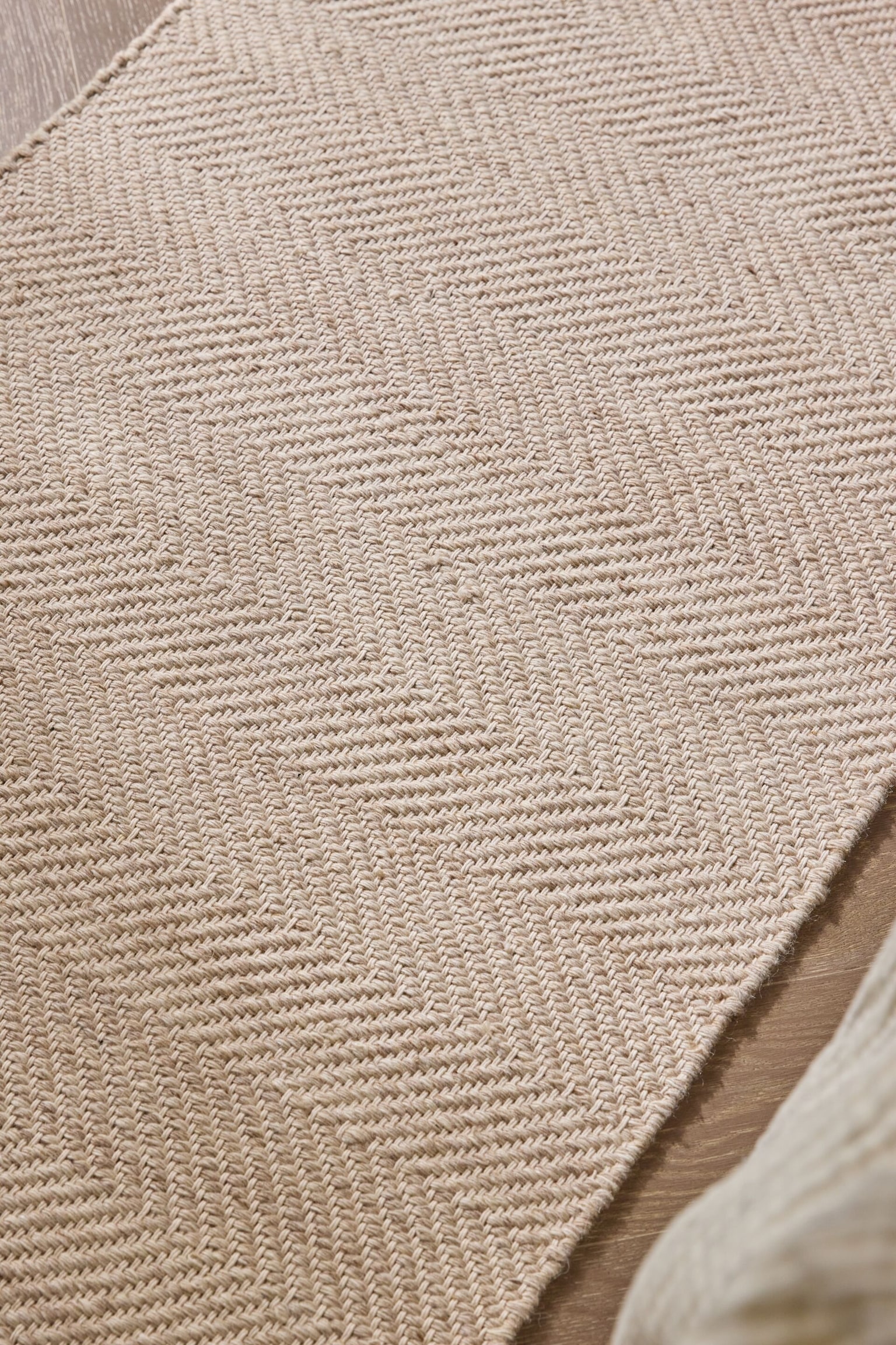 Tapis De Couloir En Laine Lars - Beige - 5