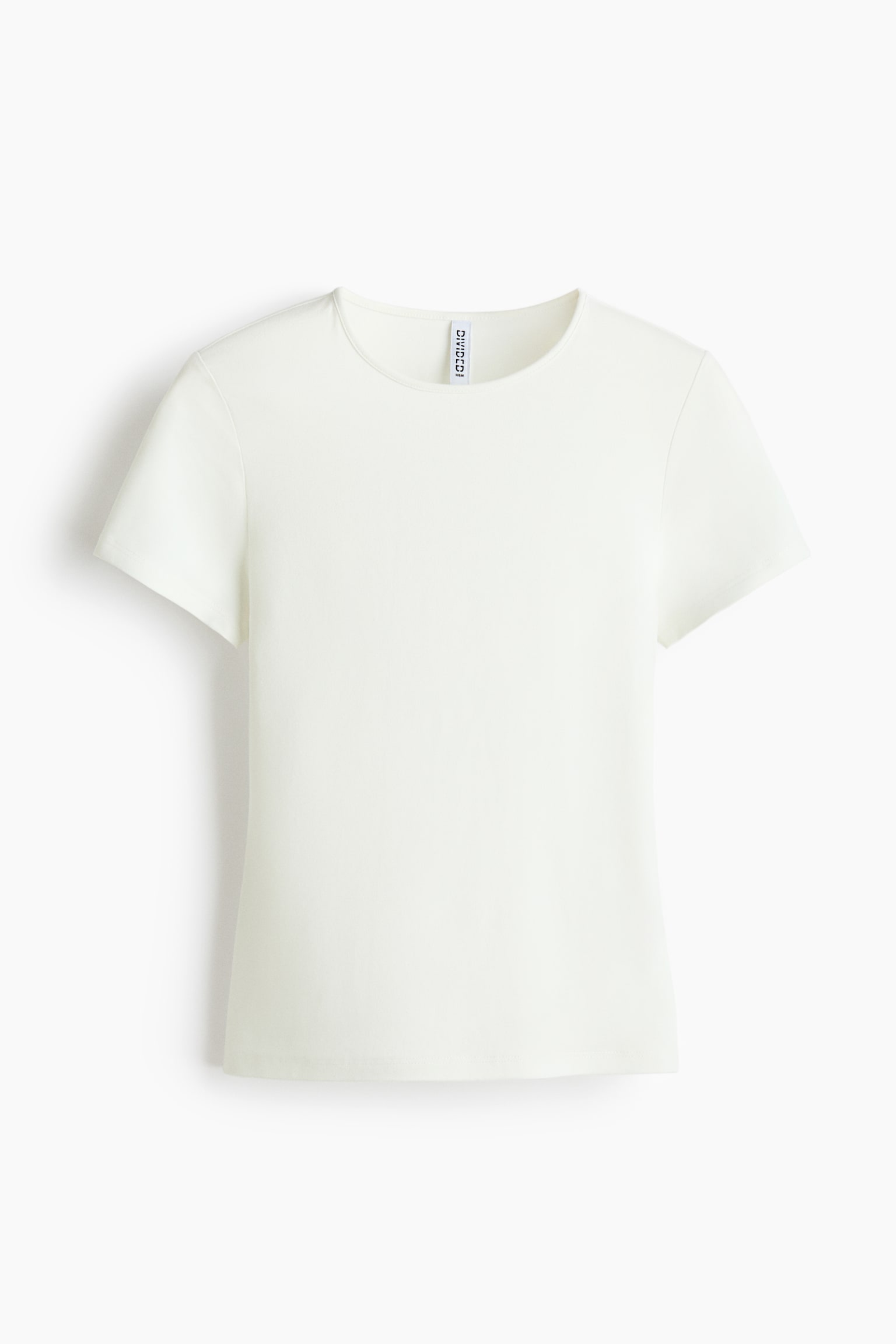 T-shirt ajusté - Blanc/Violet prune/Marine