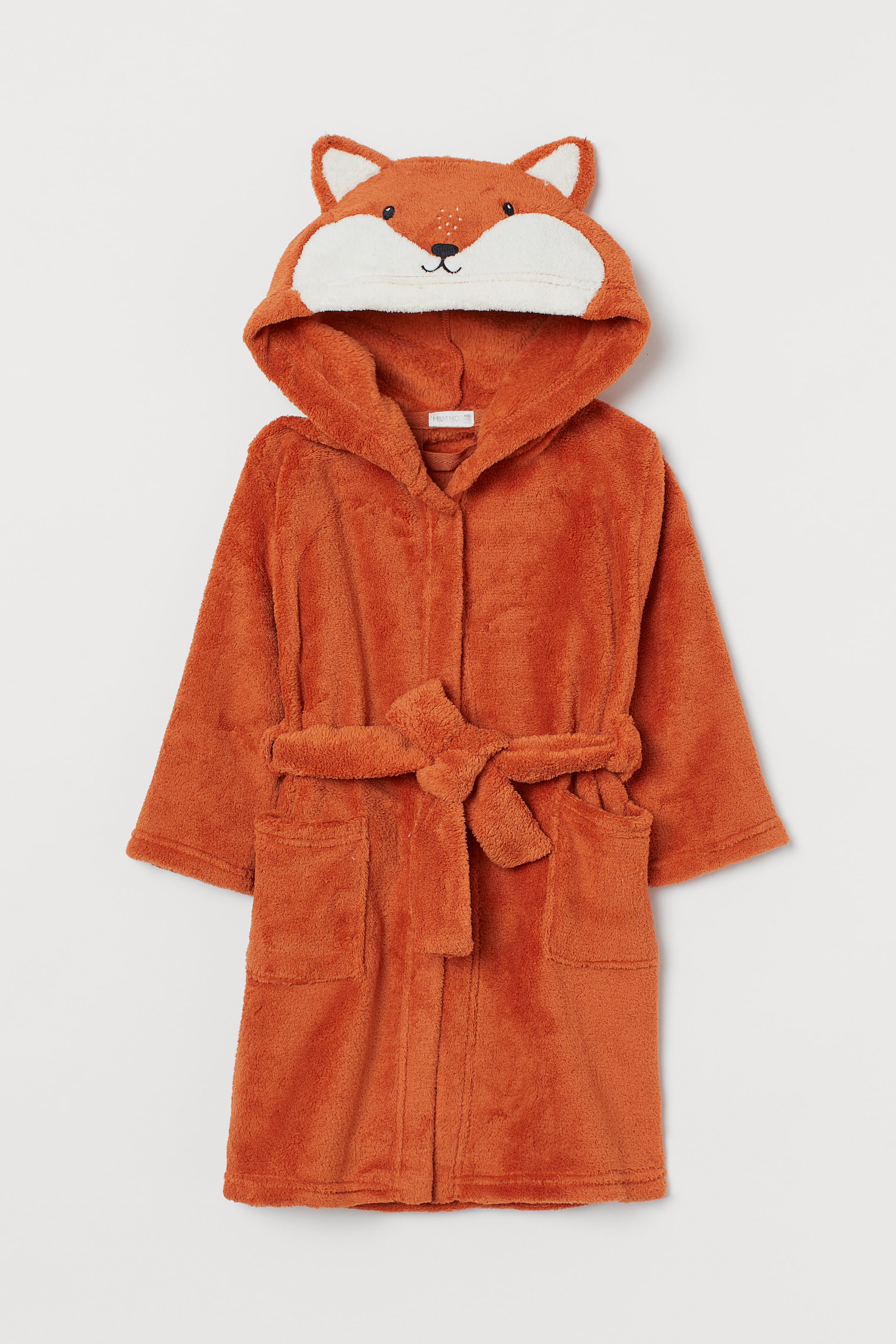 Dressing gown Long sleeve Orange/Fox Home All H&M GB
