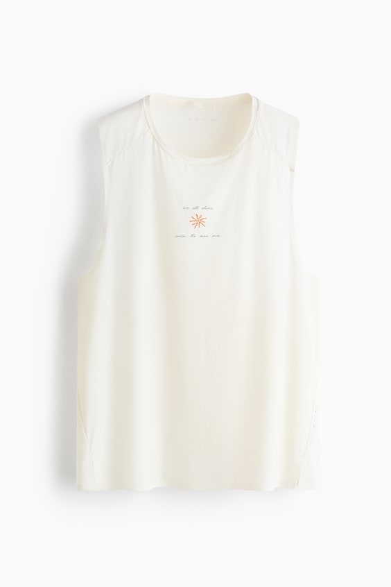 Женские топы H&M Running Tank Top with CoolMove™