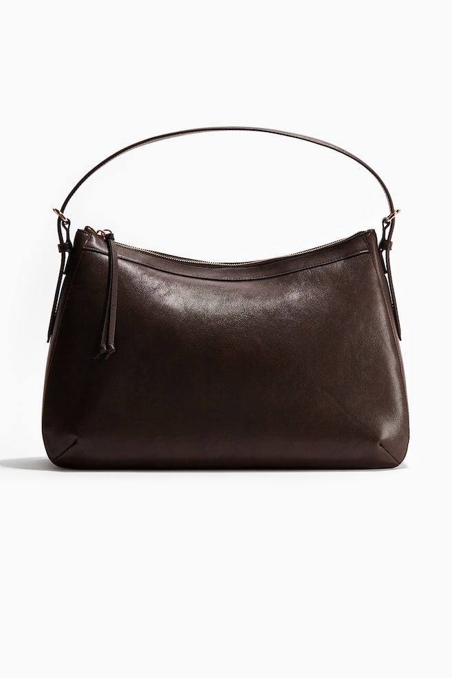 Shoulder bag - Dark brown - 1