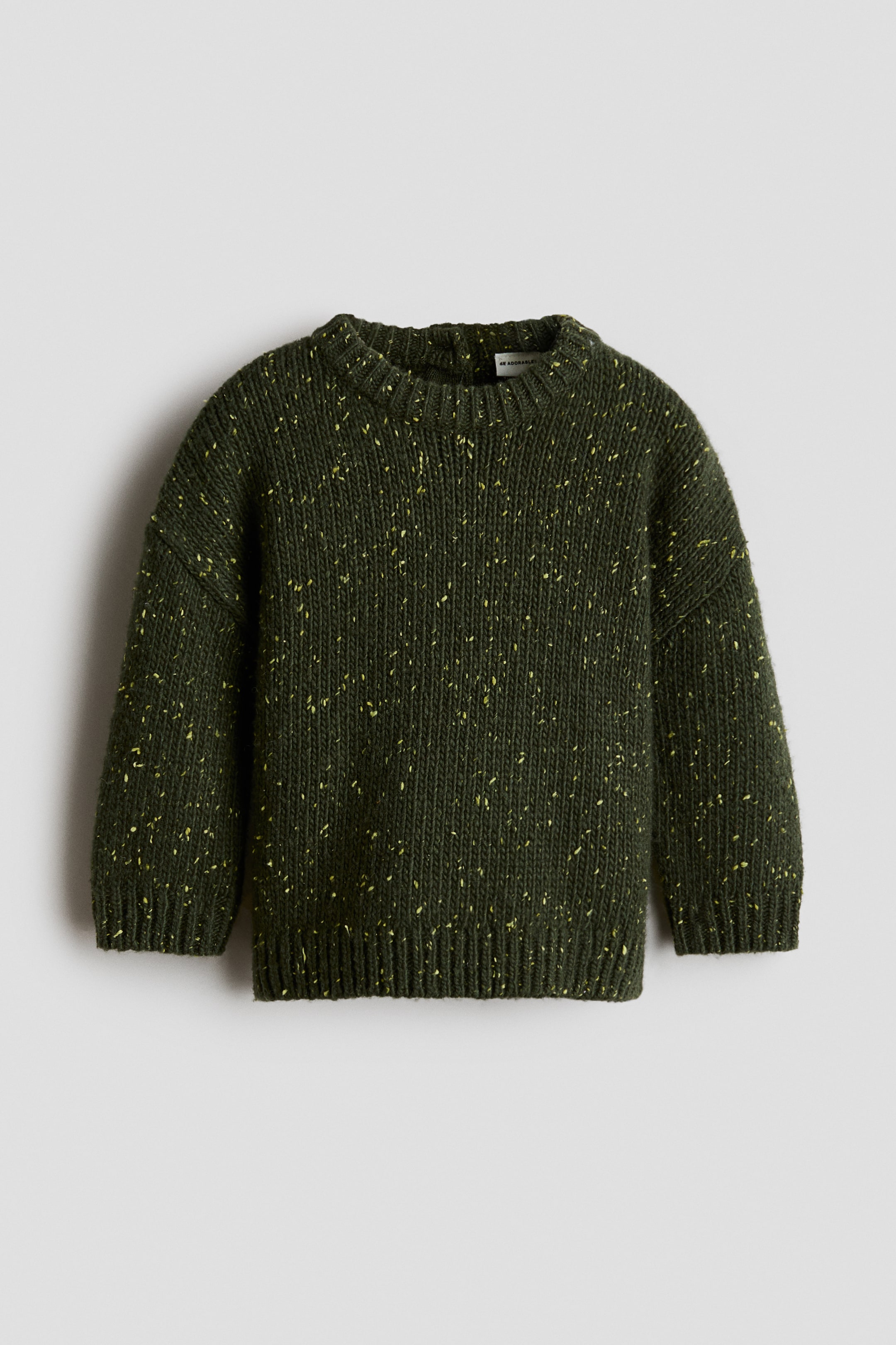 Nagyobb kép megtekintése: Gyapjúkeverék pulóver - Zöld - GYEREK | H&M HU 1