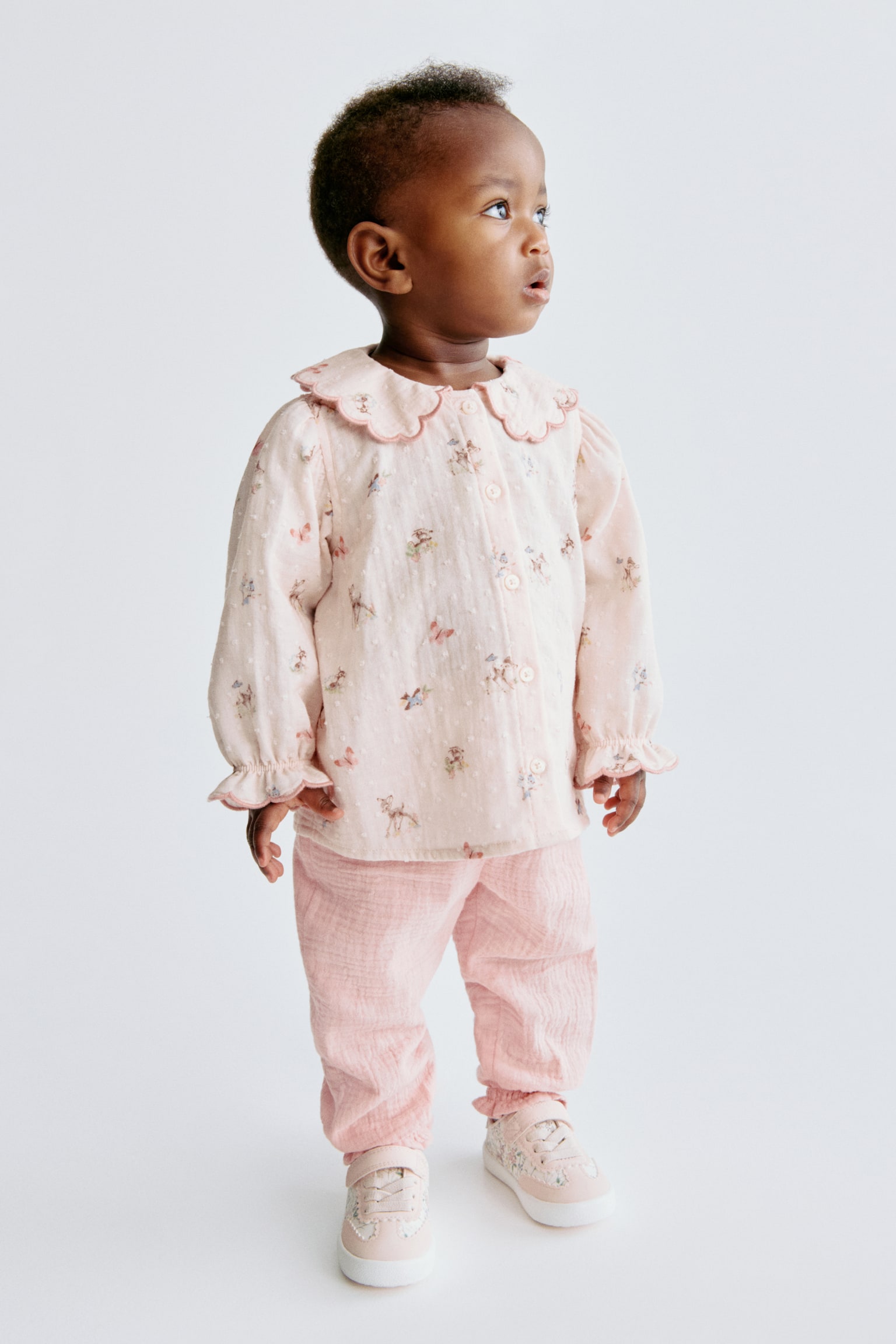 Pull On Pants - Light pink/Light blue - 1