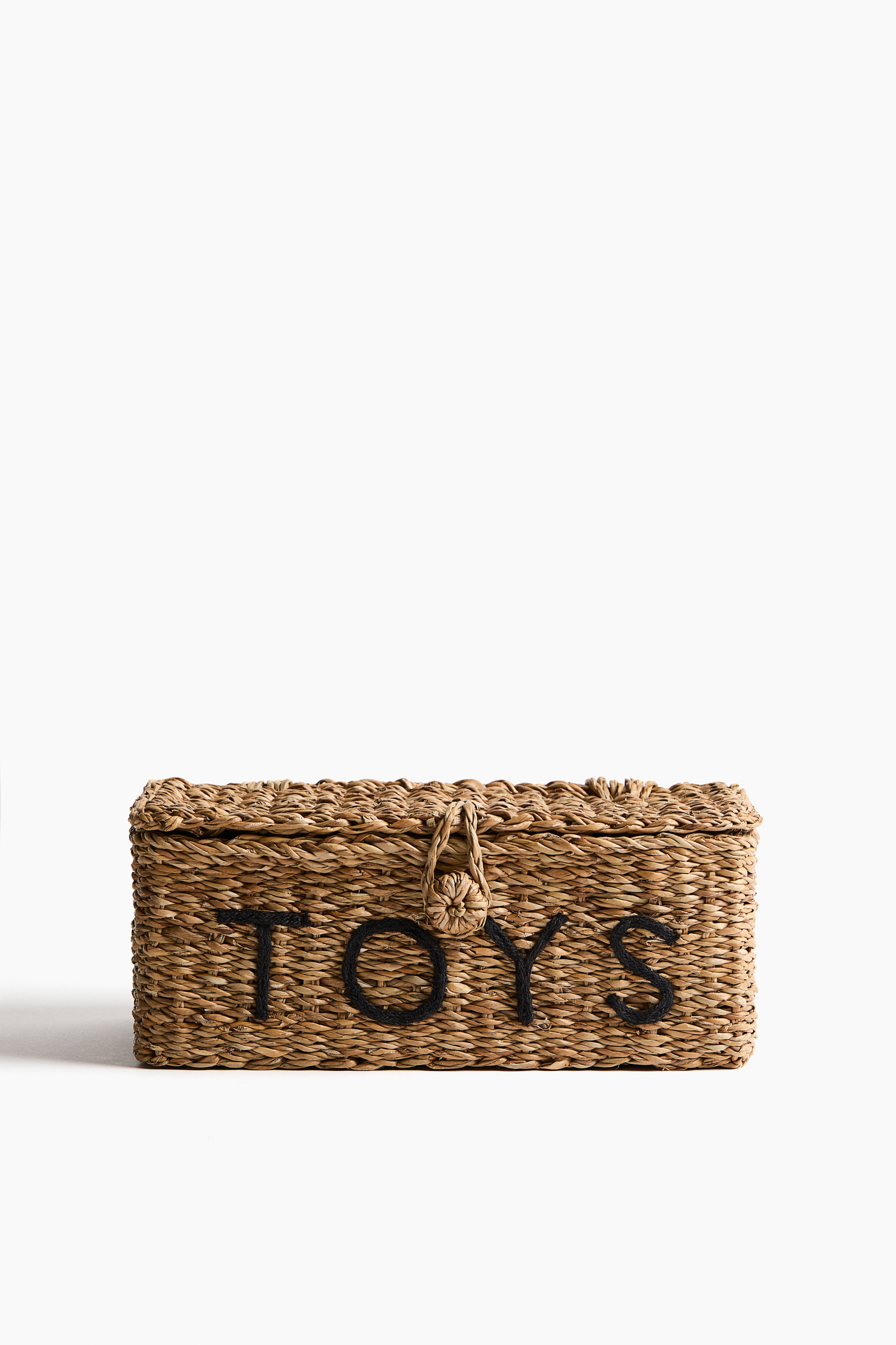 Baby - H&M Home  - Speelgoedmand met deksel - Beige
