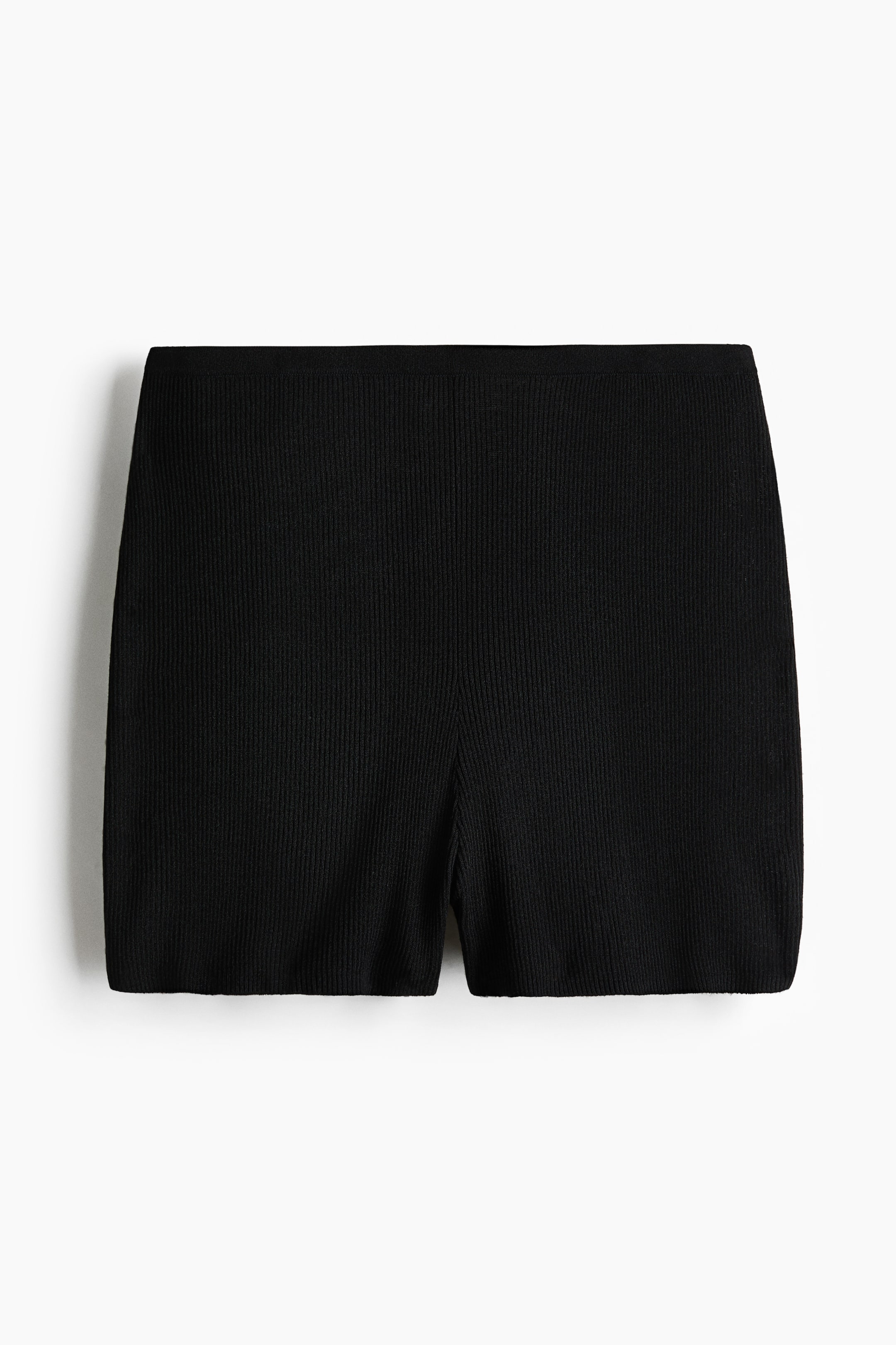 Rib-Knit Shorts