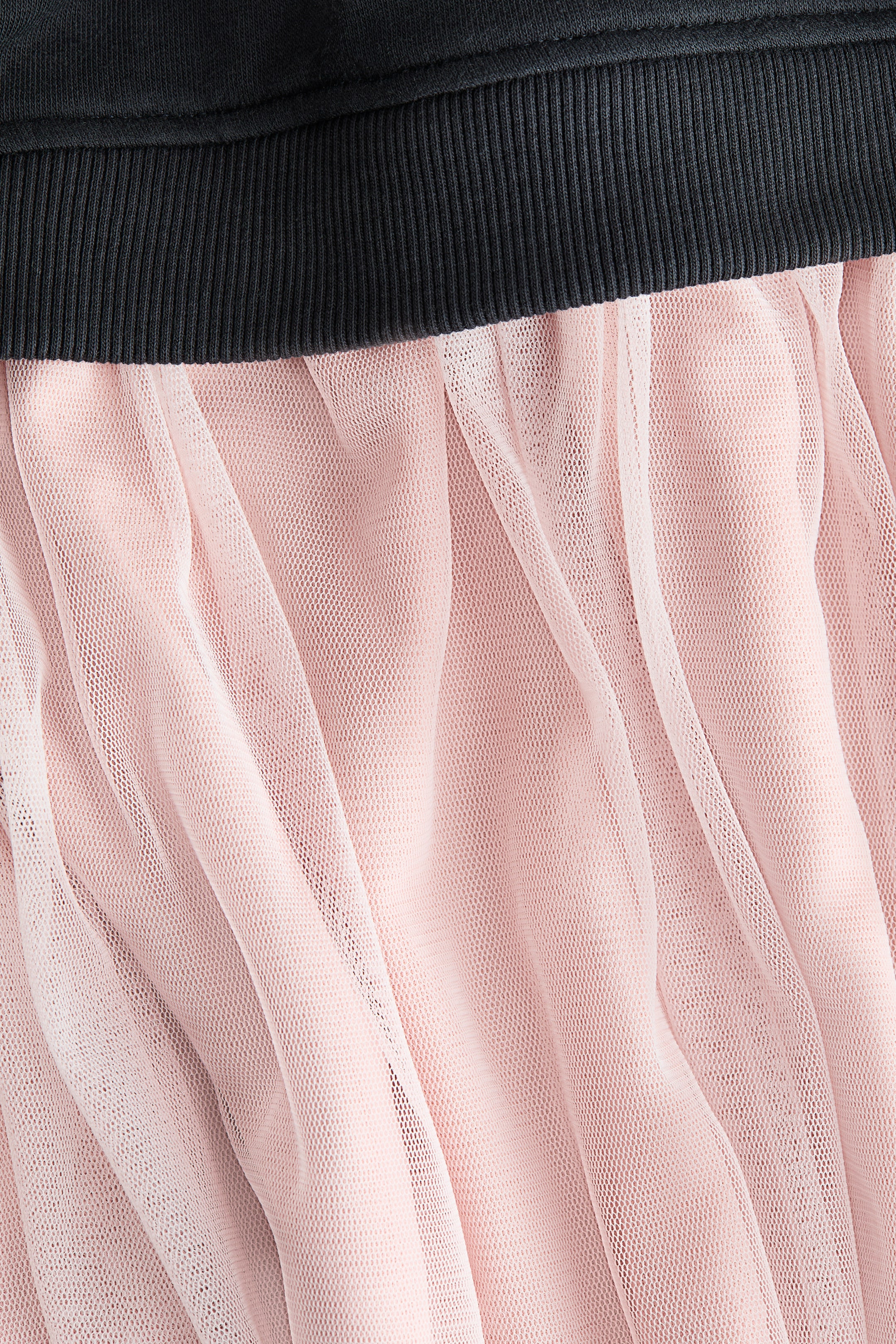 Visa större bild: Sweatshirtklänning med tyllkjol - Mörkgrå/New York - BARN | H&M FI 2