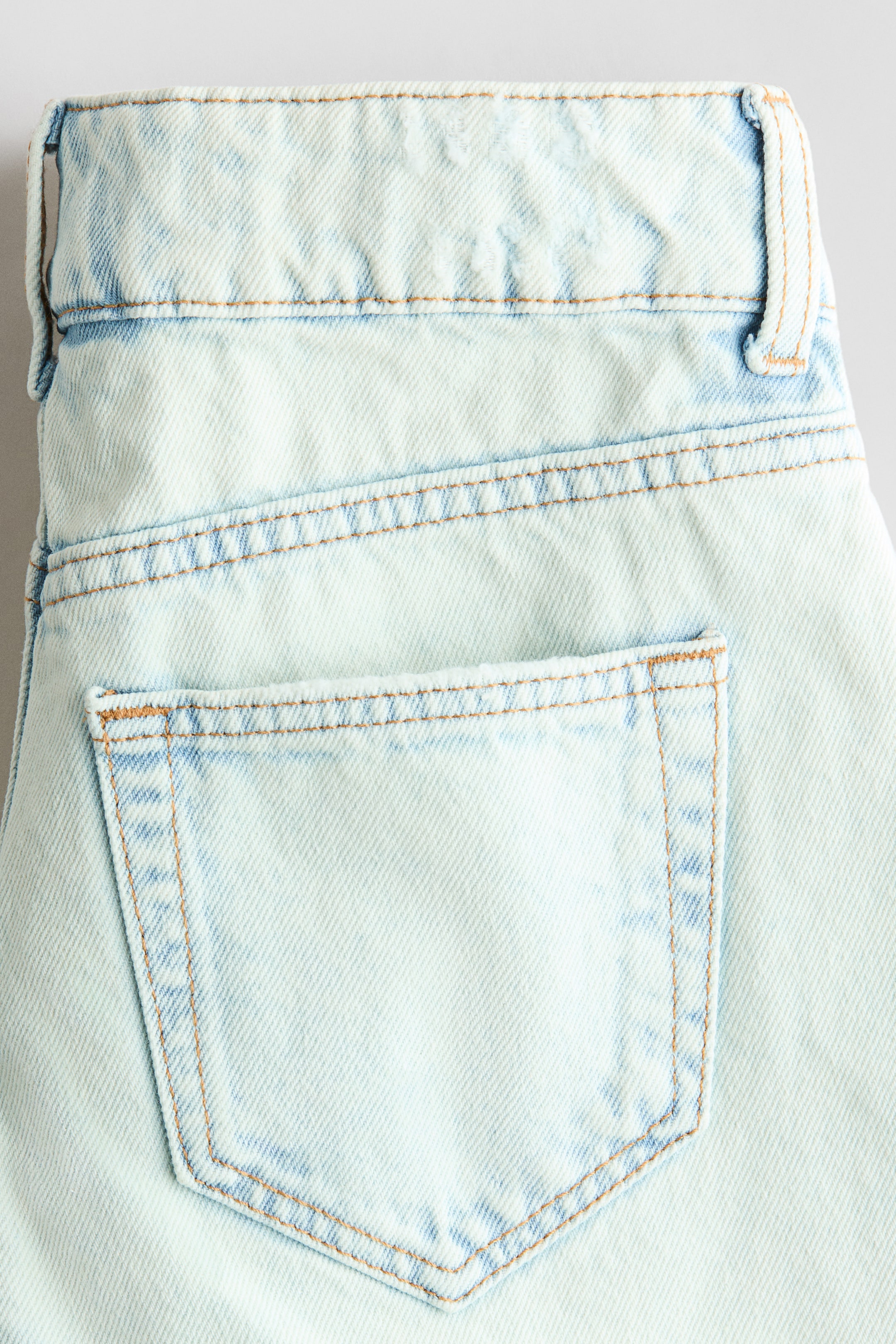 Short décontracté en denim