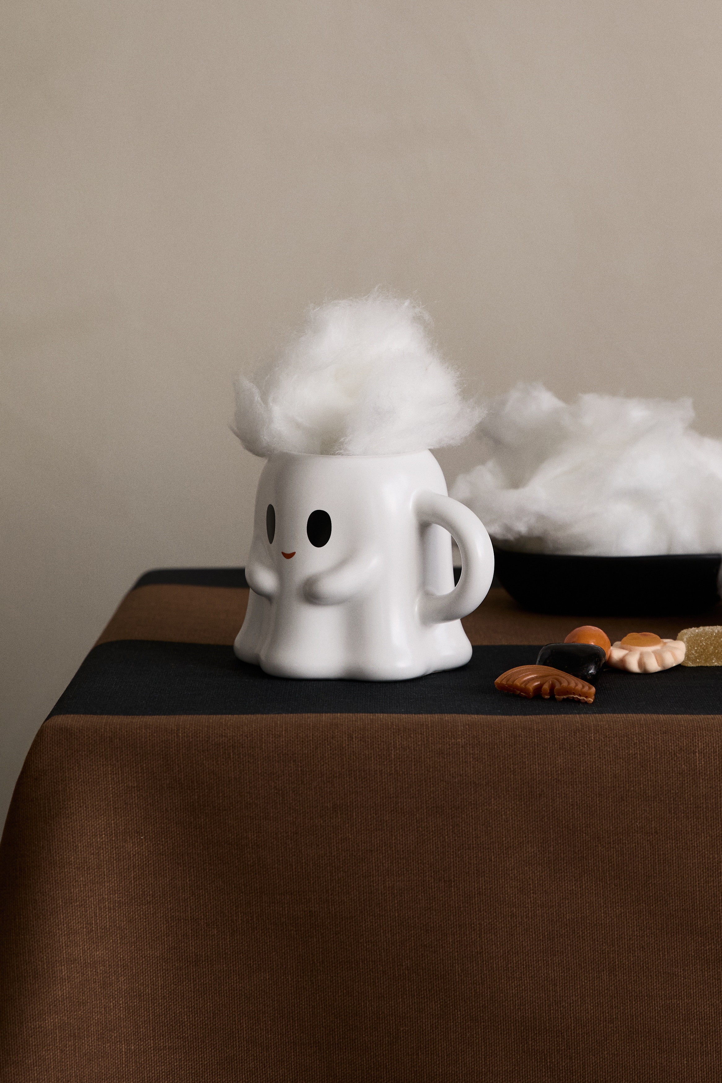 Stoneware mug - White/Ghost