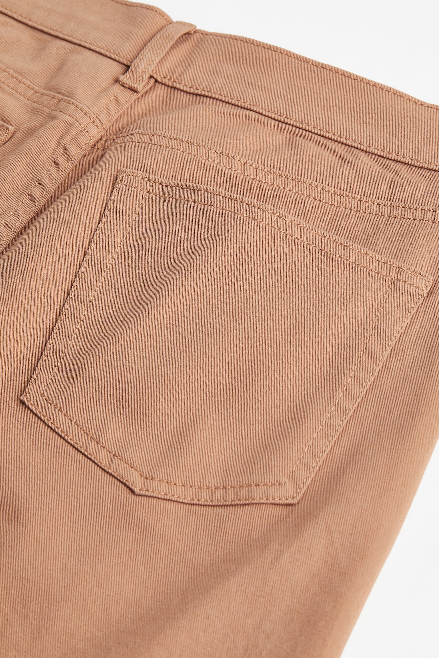 Slim Fit Cotton Twill Shorts - Khaki beige/Light green/Blue/Forest green/Dark blue/Steel grey/Cream/Black - 2