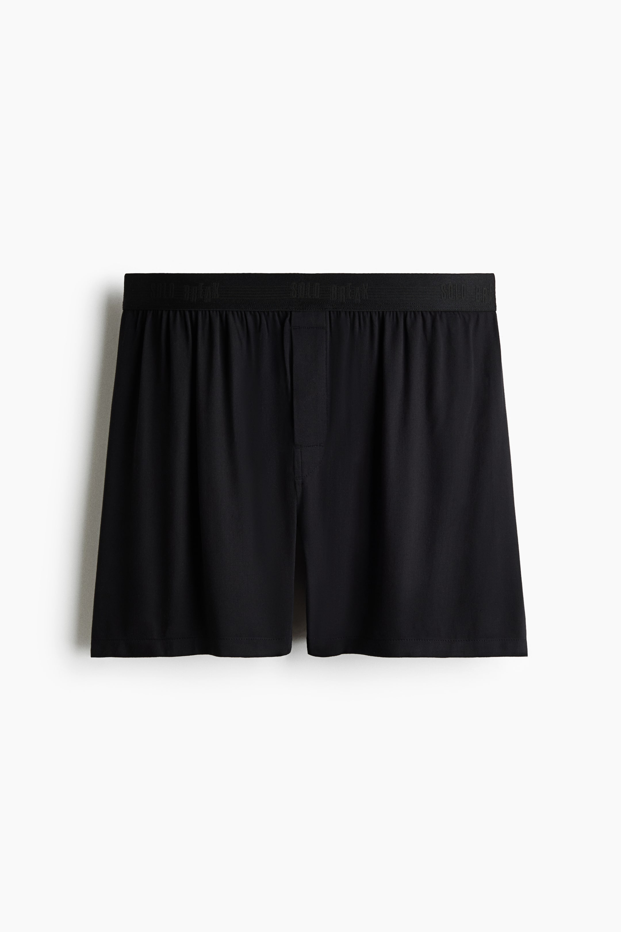 View larger image: Satin boxer shorts - Black - Men | H&M IN 5