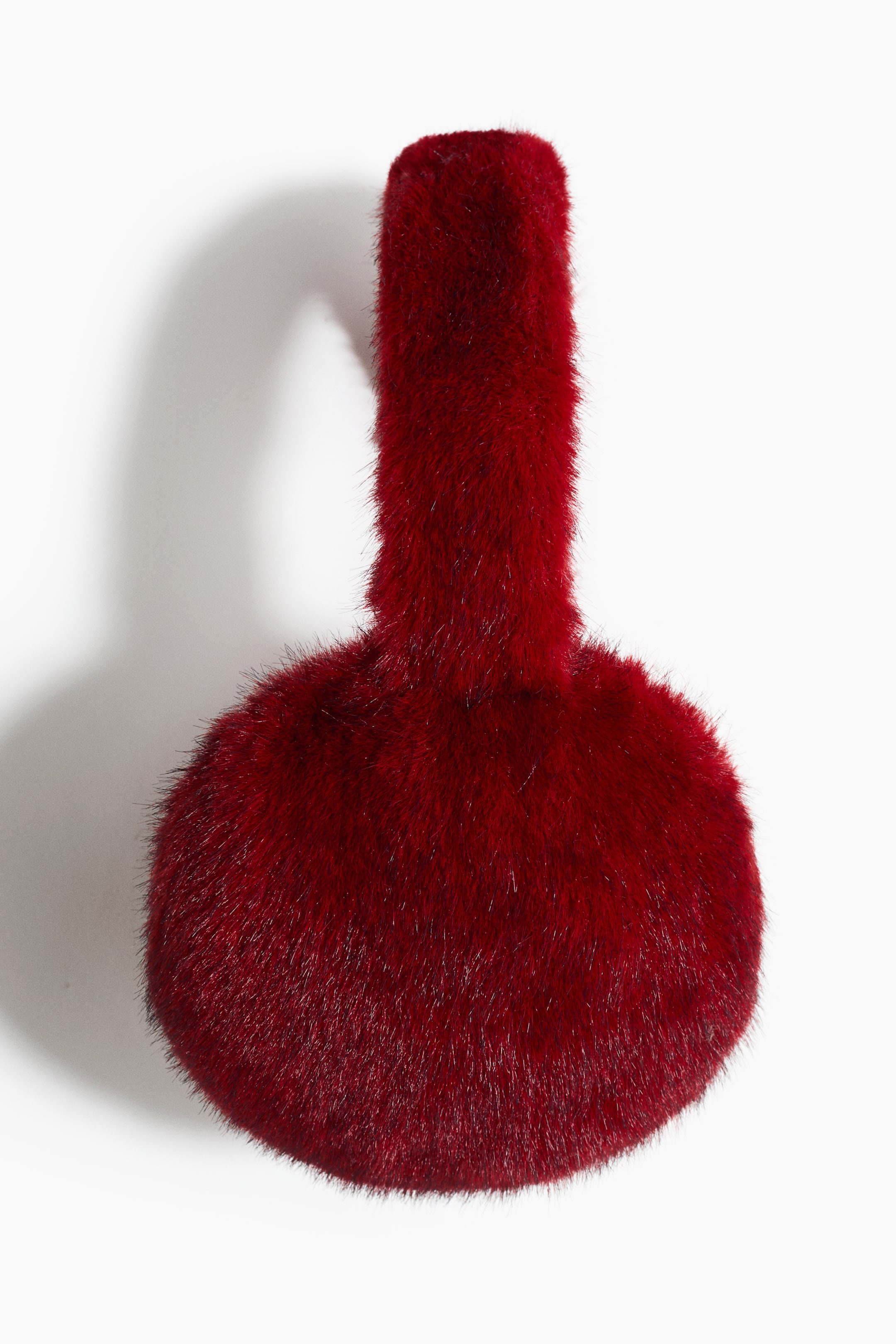 Ampliar la imagen: Orejeras de pelo sintético - Rojo oscuro - Ladies | H&M MX 2