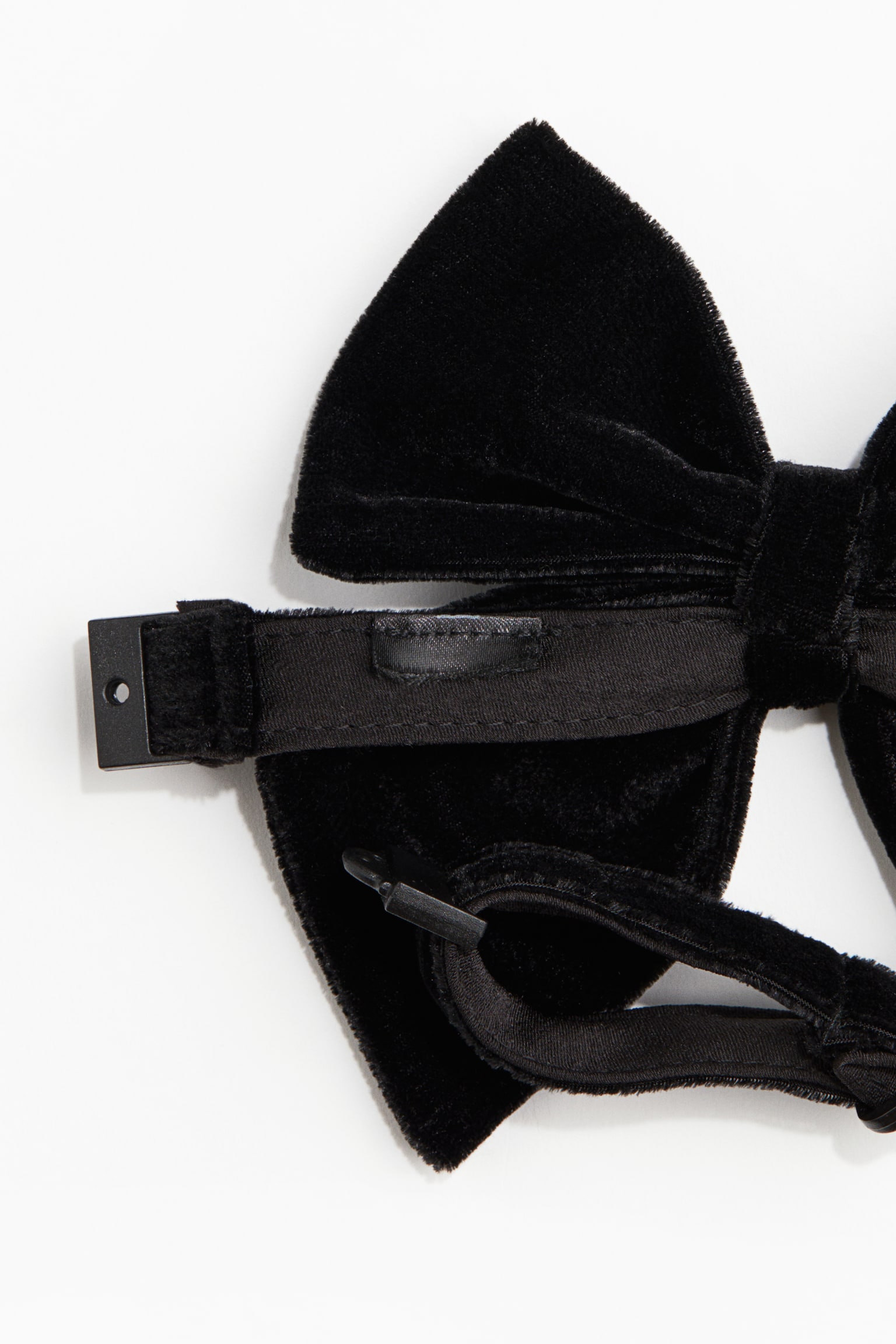 Dog bow tie - Black/Red - 4