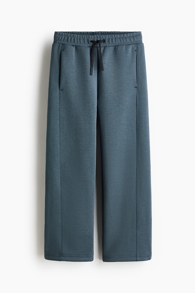 Relaxed-Fit Sports Joggers with DryMove™ - Dusty teal/Black/Light gray - 1