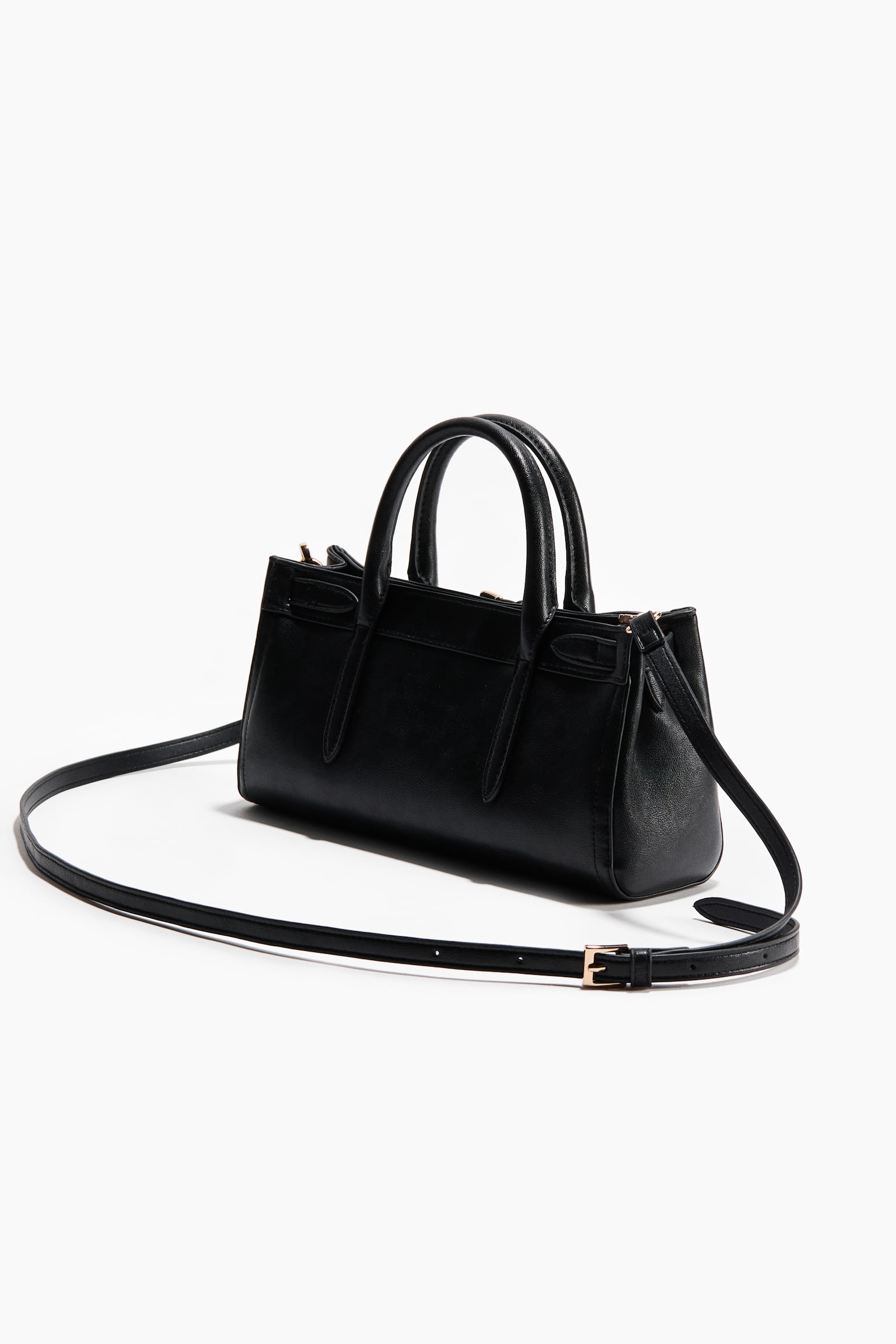 Shoulder bag - Black/Dark brown - 3