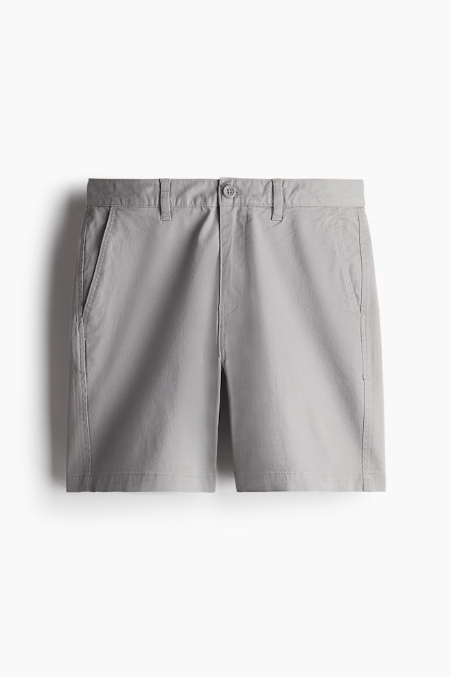 Chinoshort Regular Fit - Grijs - 1