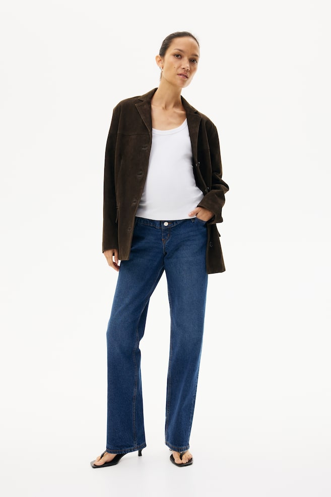 MAMA Straight Jeans - Dunkles Denimblau/Helles Denimblau/Denimblau/Marineblau/Dunkles Denimgrau/Schwarz/Denimblau/Schwarz/Washed out/Denimblau/Cremefarben - 1
