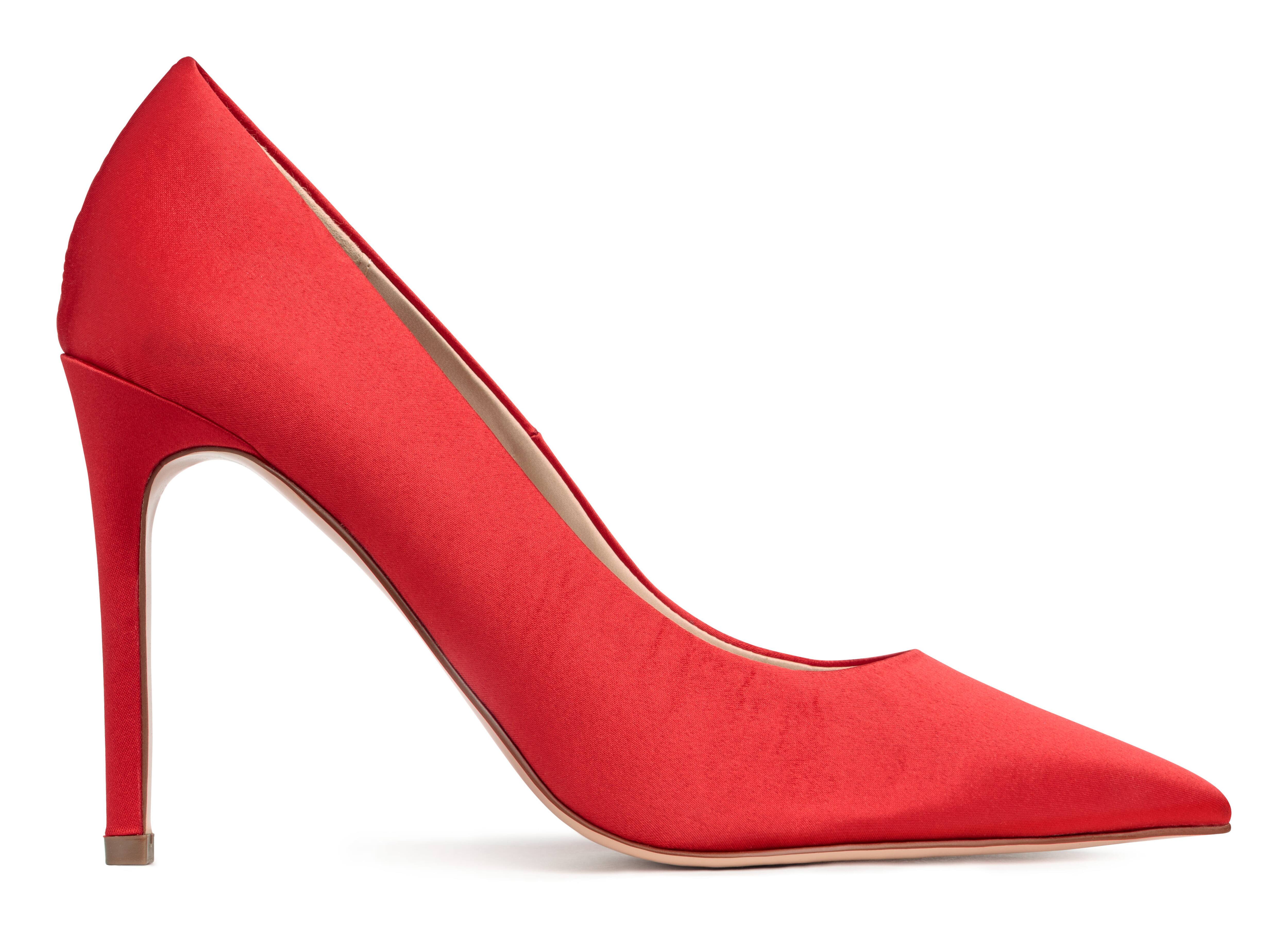 H&m red heels best sale