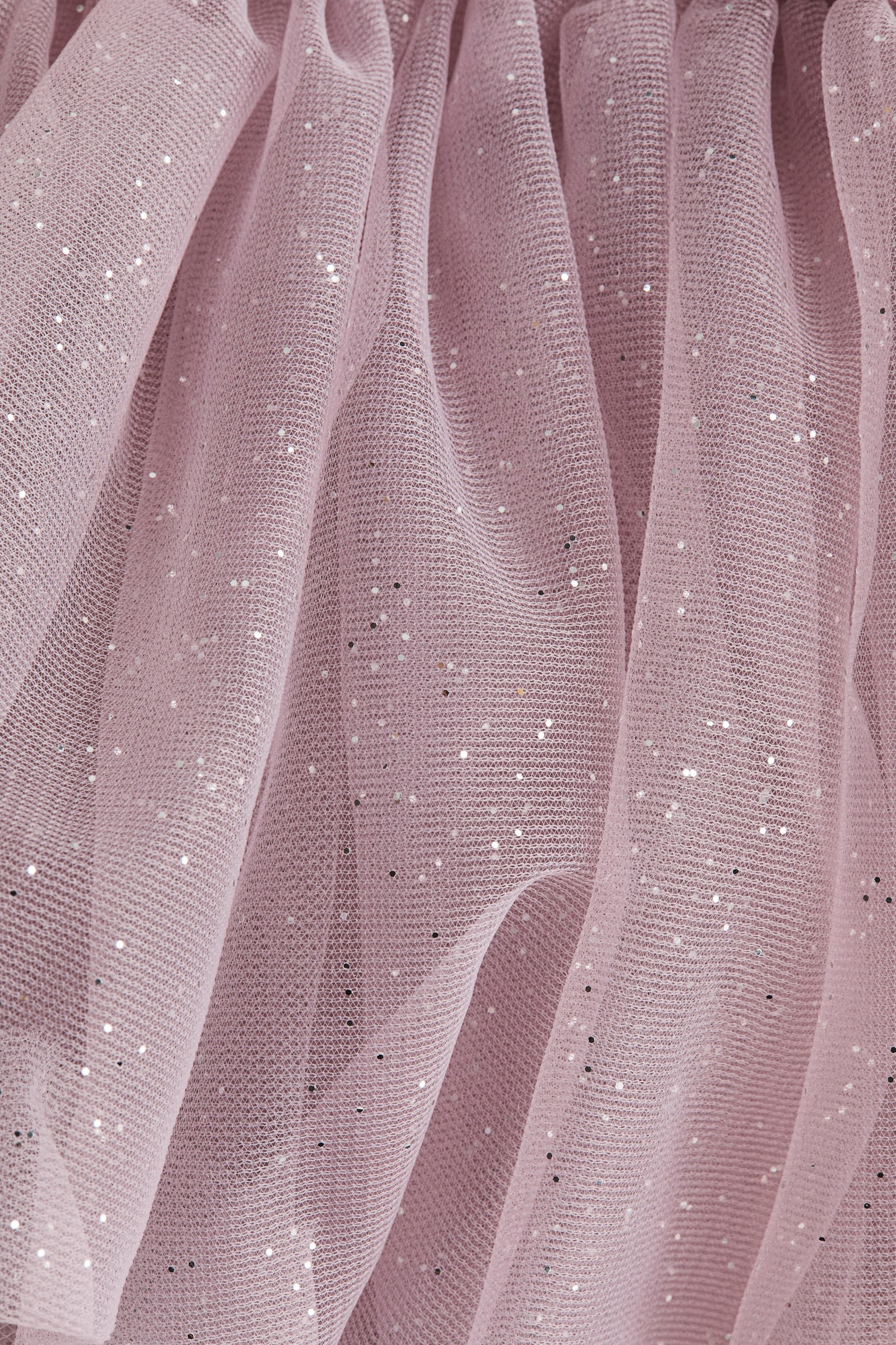 チュールスカートダンスレオタード - ライトダスティピンク／グリッター - 2