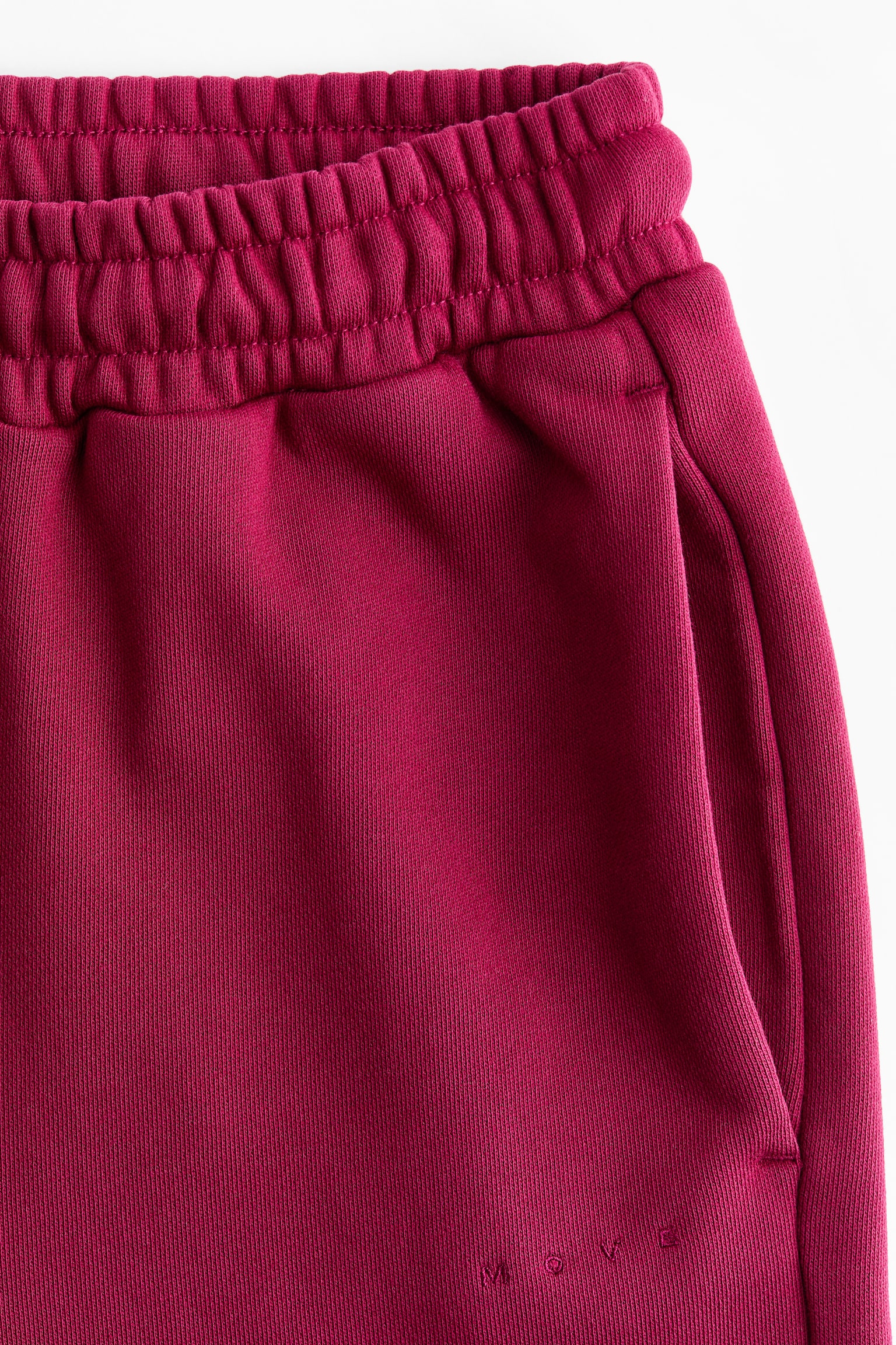 Женские брюки H&M Move Oversized Sports Joggers, цвет: Dark Pomegranate — фото 8