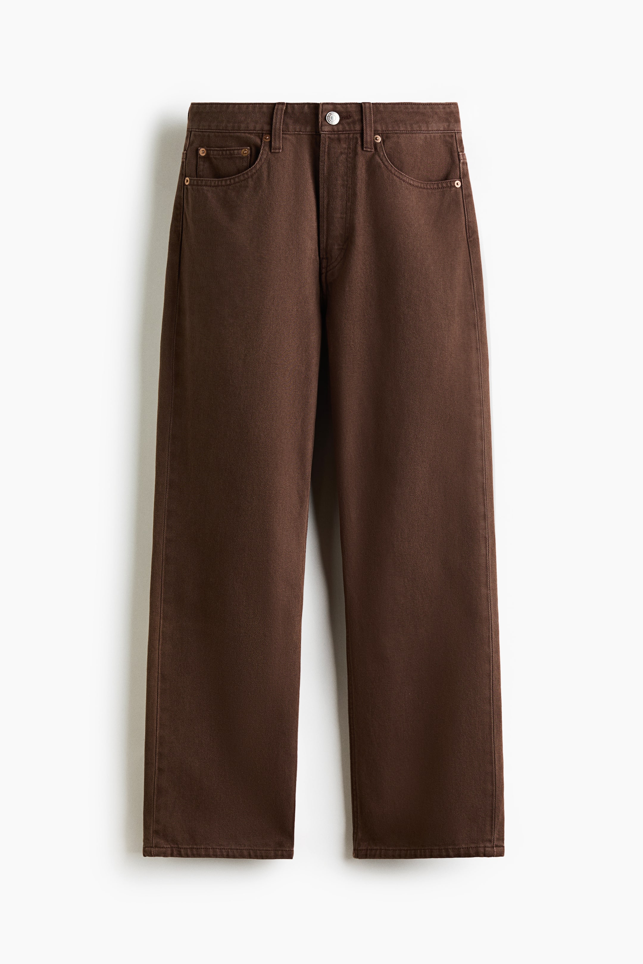 Straight High Waist Ankle Jeans