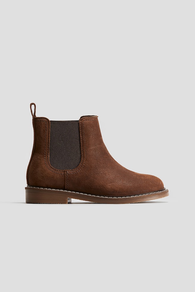 Bottines Chelsea - Marron/Noir - 1