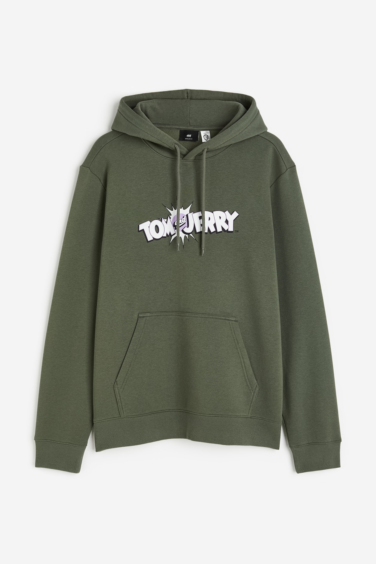 Dark Green Hm Tracksuit Tom Y Jerry Sudadera Regular Fit Hoodie