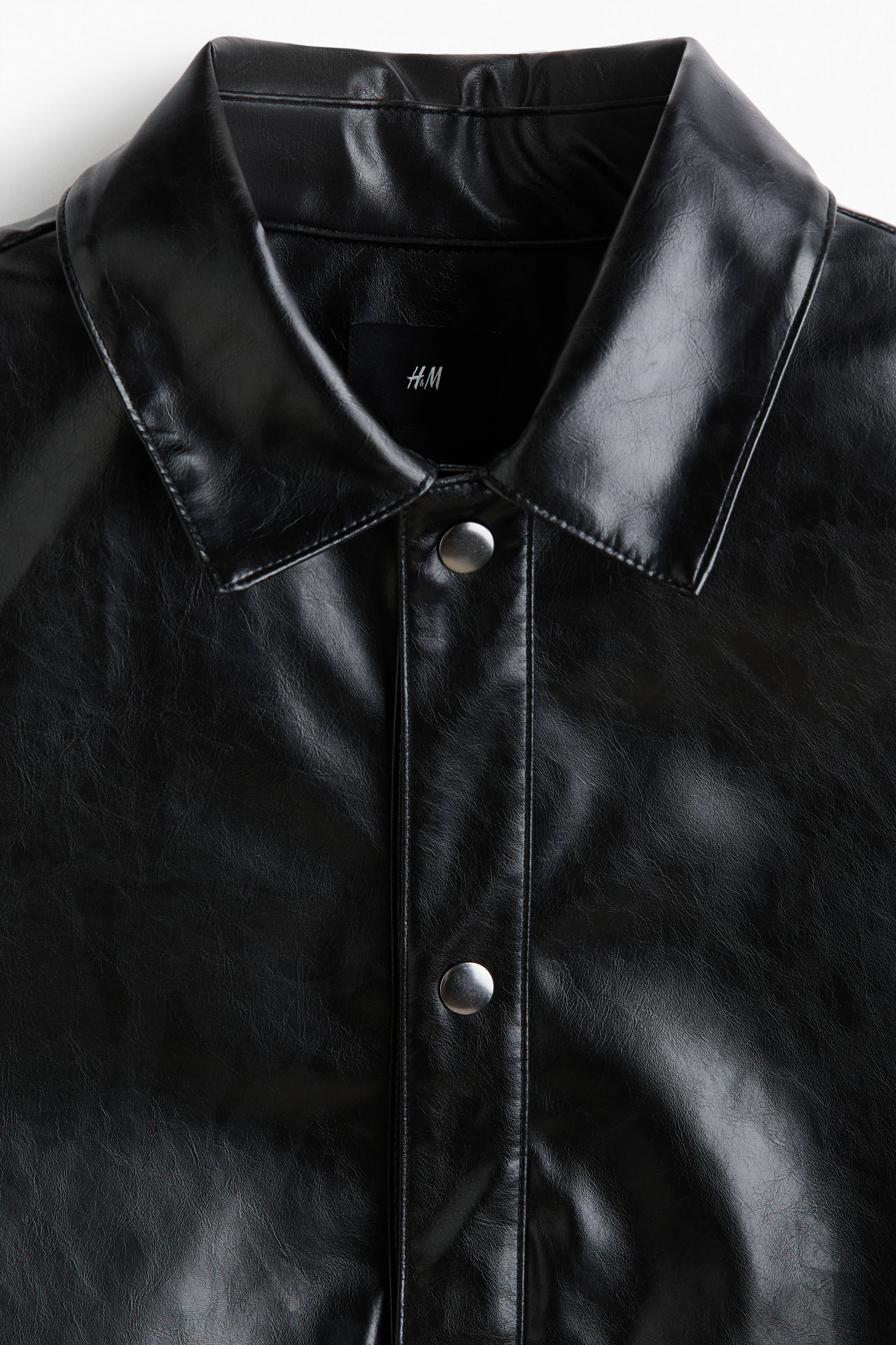 Coated Overshirt