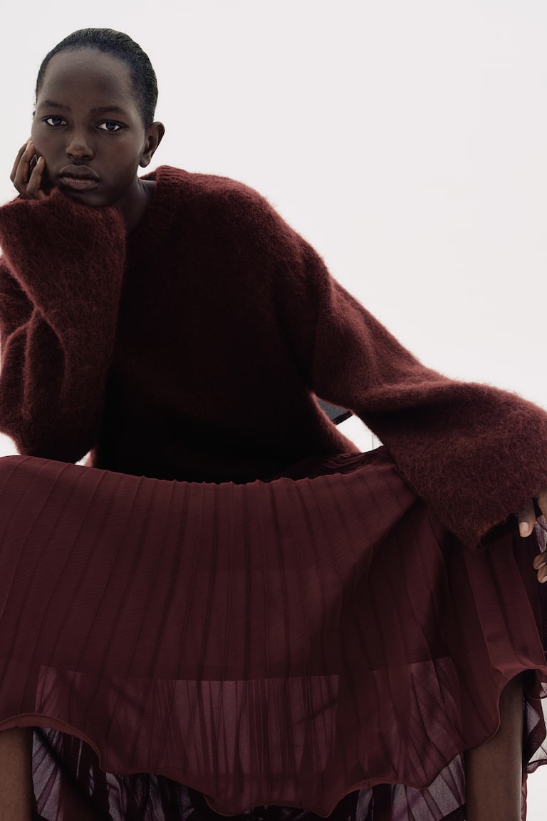 H&m Clearance Hm Plisse Rok H En M Plisse Rok Zwarte Jurk