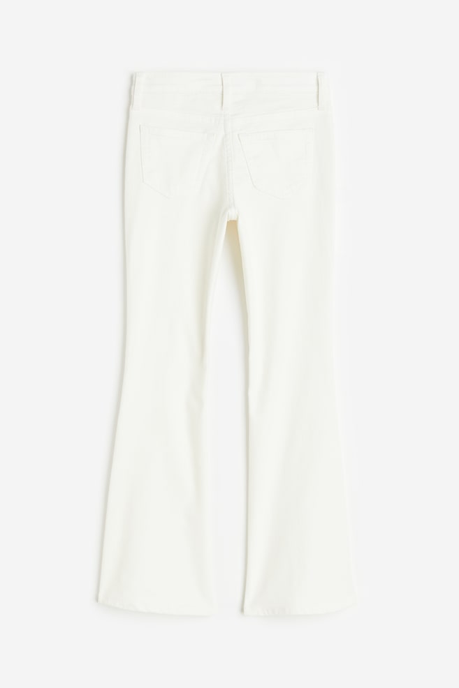 Superstretch Flare Fit Jeans - White - 3
