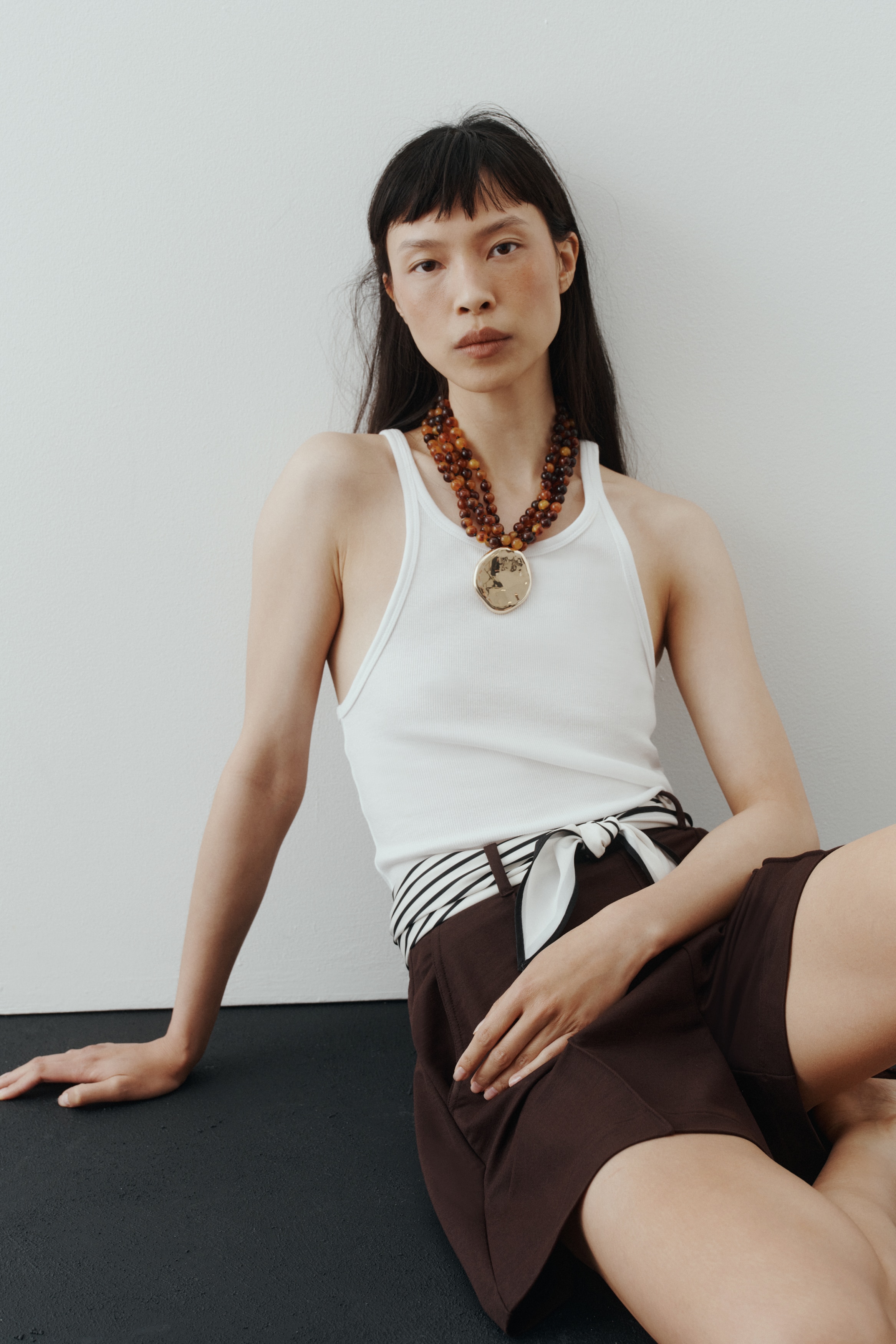 Dress Shorts with Belt from H&M - $23.99