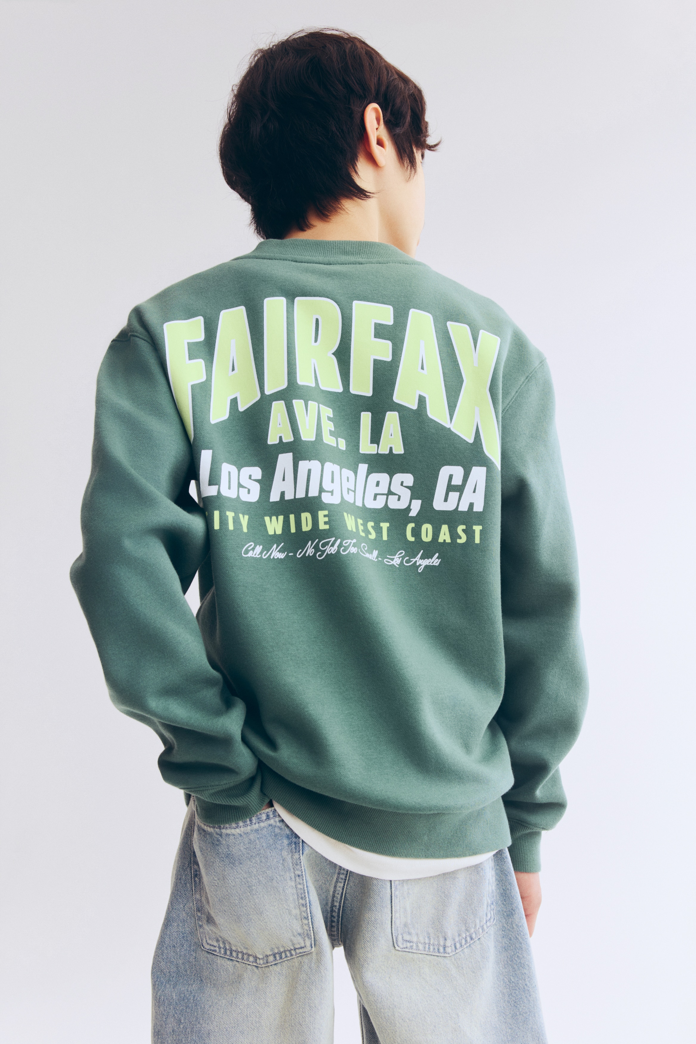 圖案運動衫 - 綠色/Fairfax/奶油色/Original/亮藍色/Good Days/深灰色/New York/咖啡色/足球員