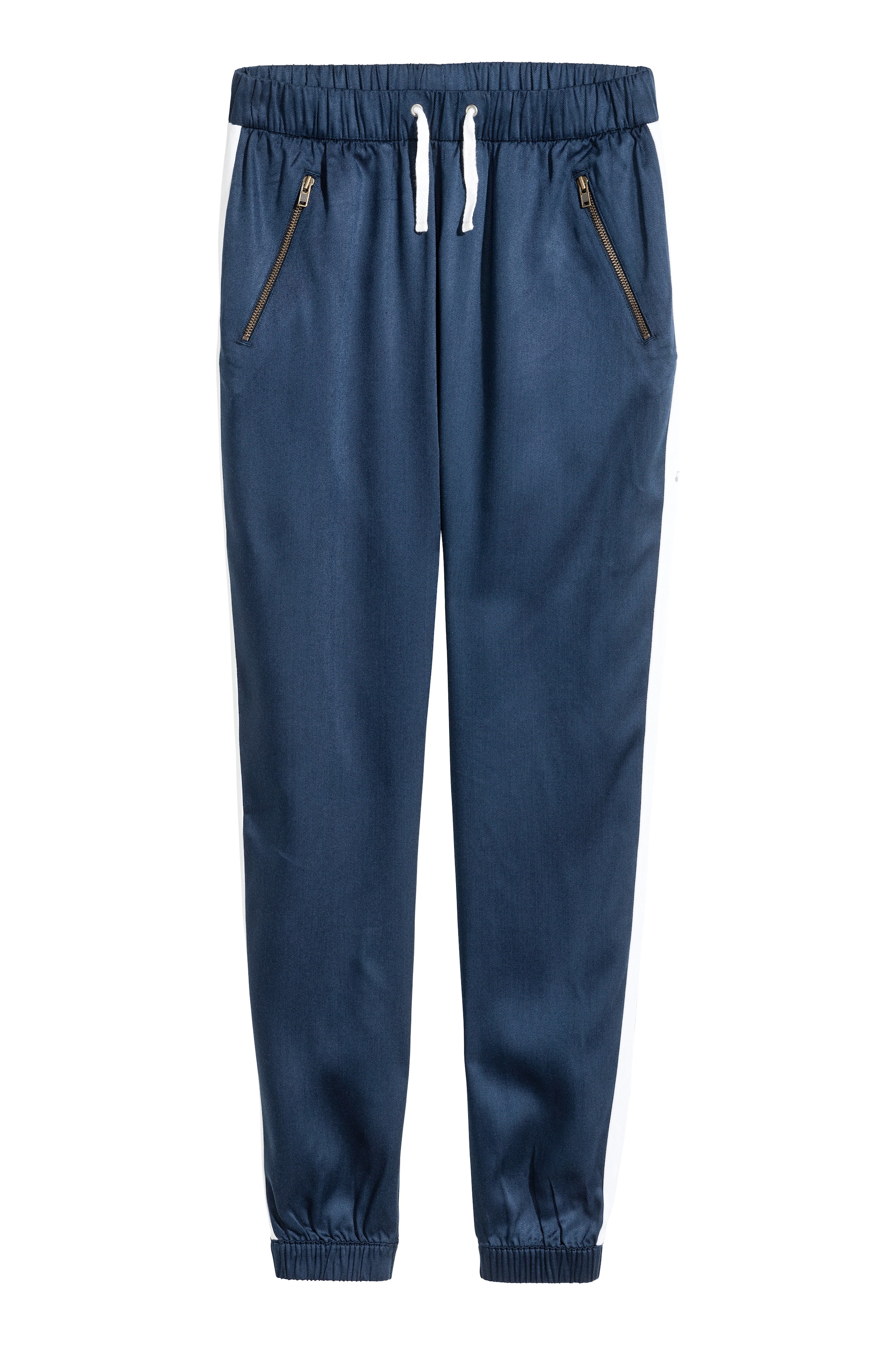 View larger image: Twill joggers - Dark blue - Kids | H&M GB 1
