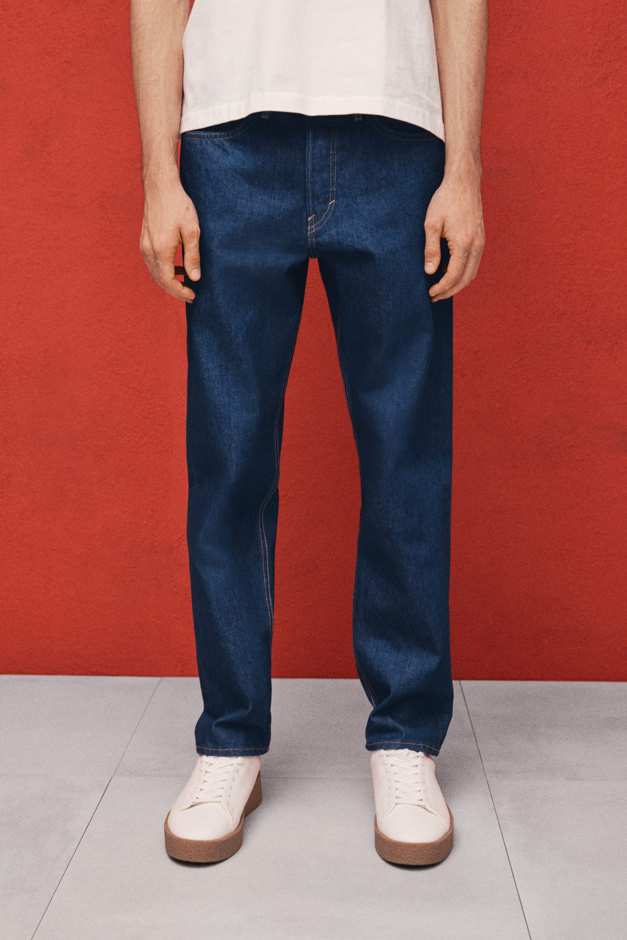 Relaxed Jeans - Dark denim blue - Men | H&M GB 2