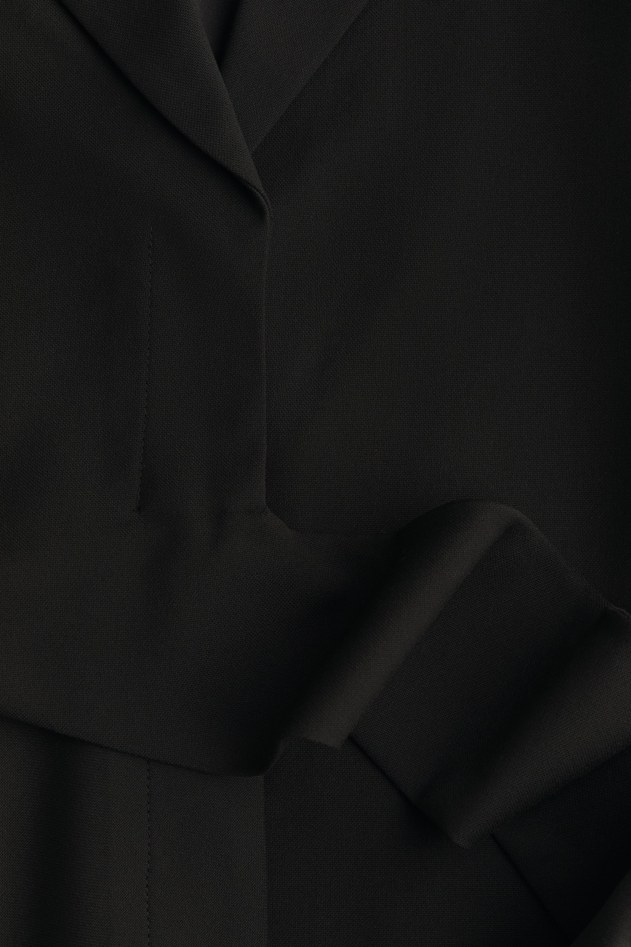 View larger image: MAMA Tie-belt blouse - Black - Ladies | H&M GB 6