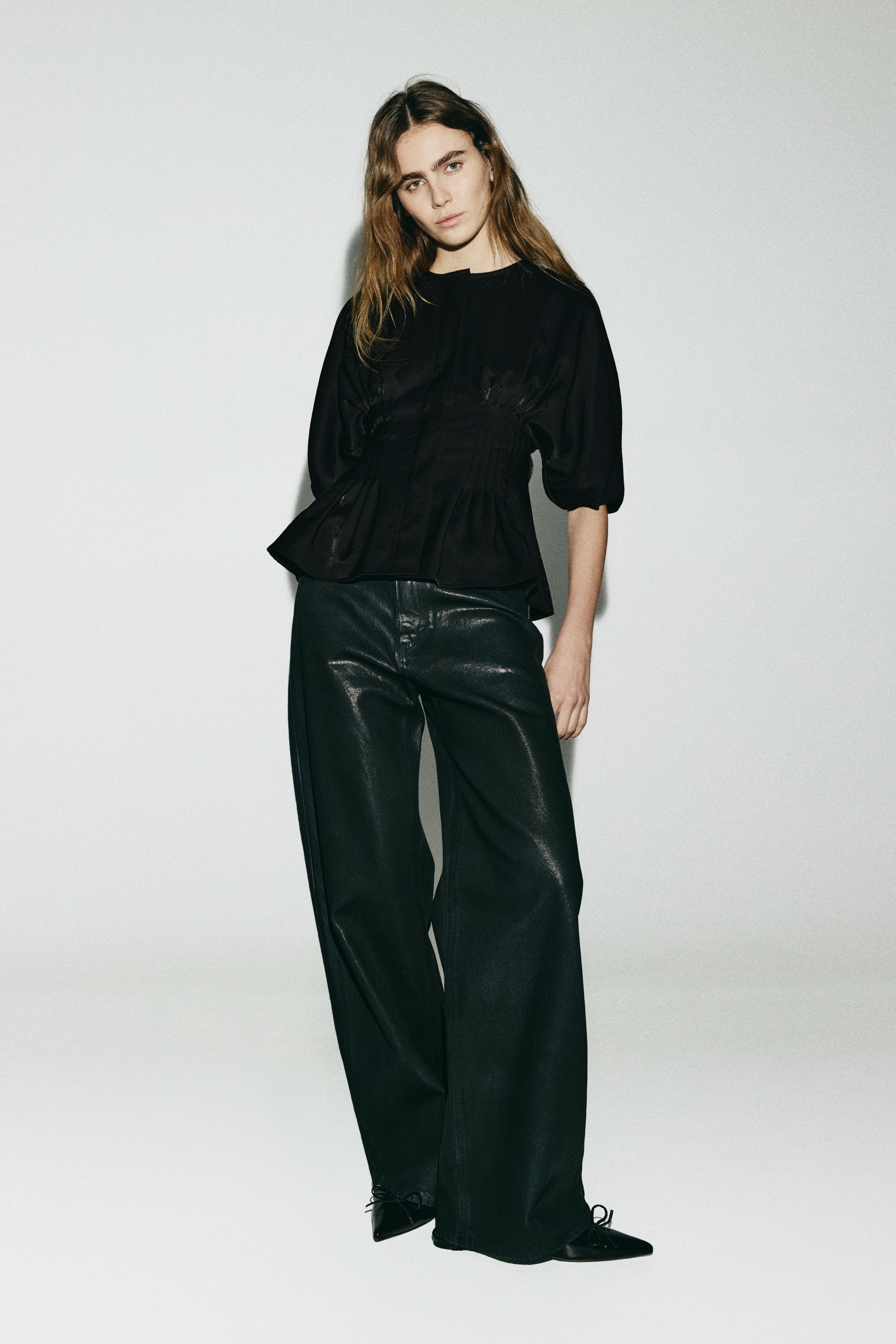 Waisted blouse