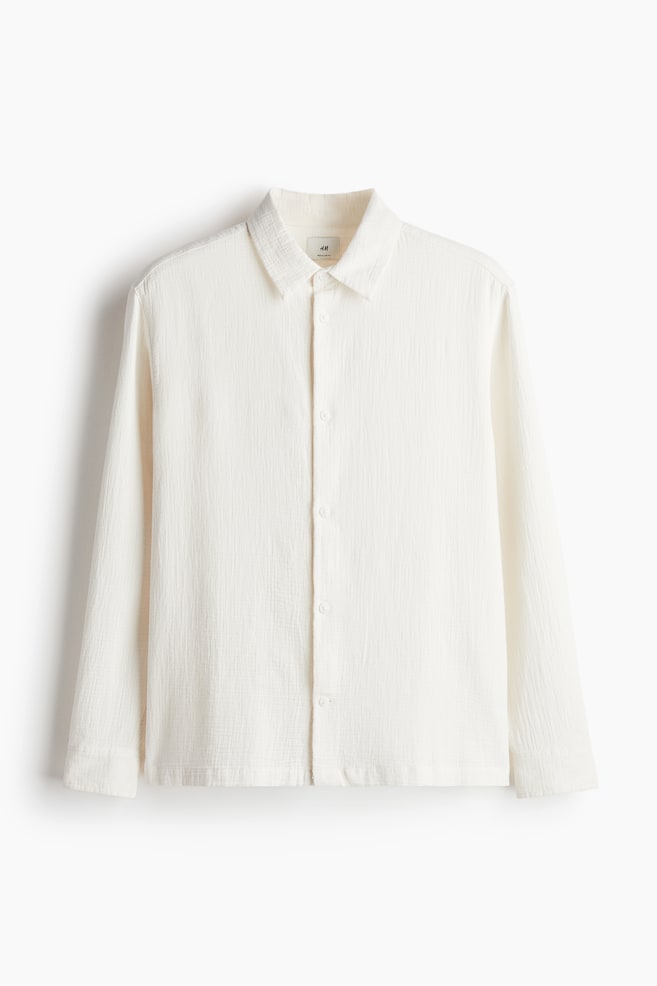 Regular Fit Shirt - Cream - 1