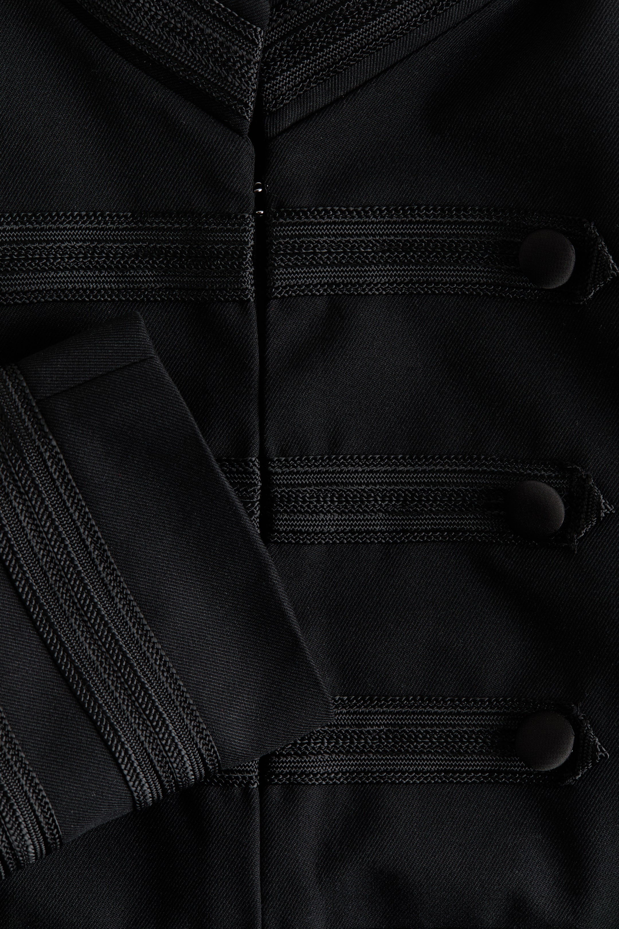 Женские куртки H&M Shoulder-Pad Twill Jacket — фото 7