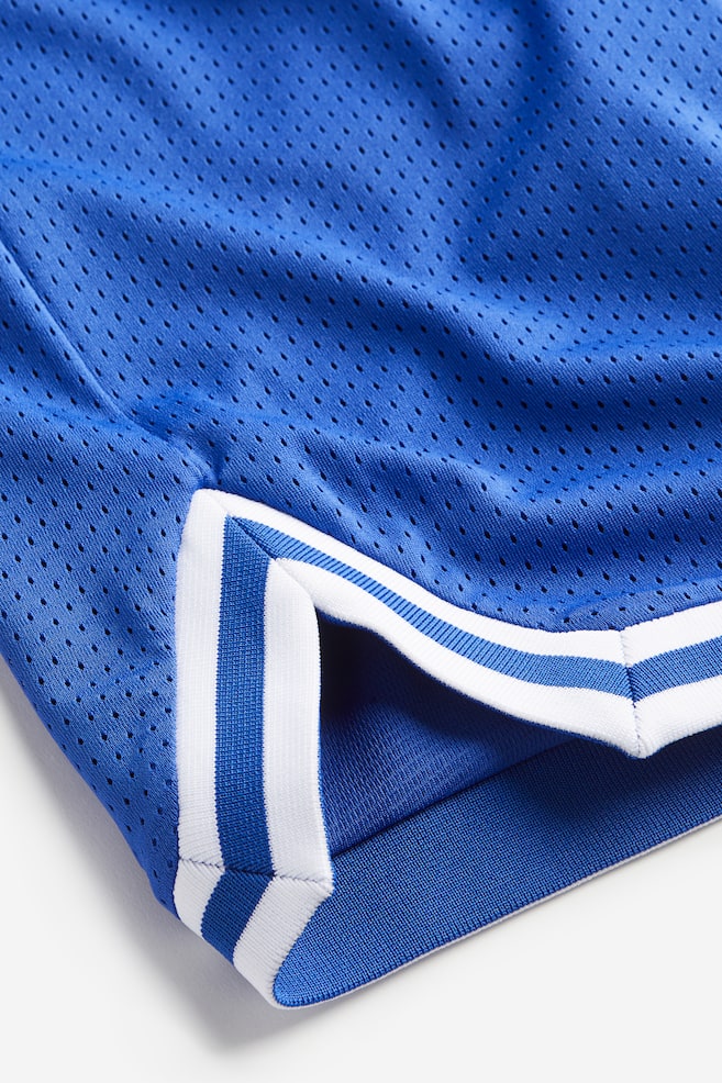 DryMove™ basketshorts - Klar blå/Hvid - 6